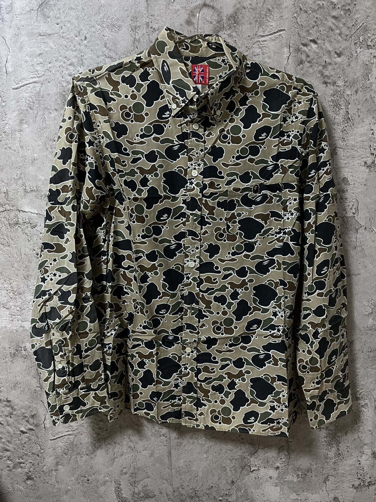 Bape Bape Archive psyche Camo Shirt Size US L / EU 52-54 / 3 - 1 Thumbnail