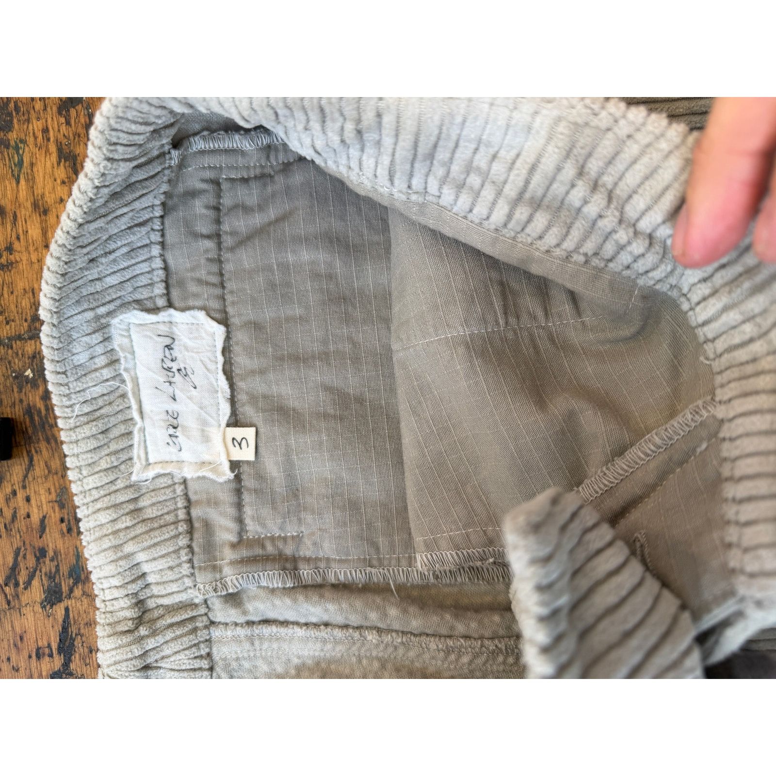 Greg Lauren Greg Lauren SAMPLE Corduroy Cargo Pants Size US 34 / EU 50 - 7 Thumbnail