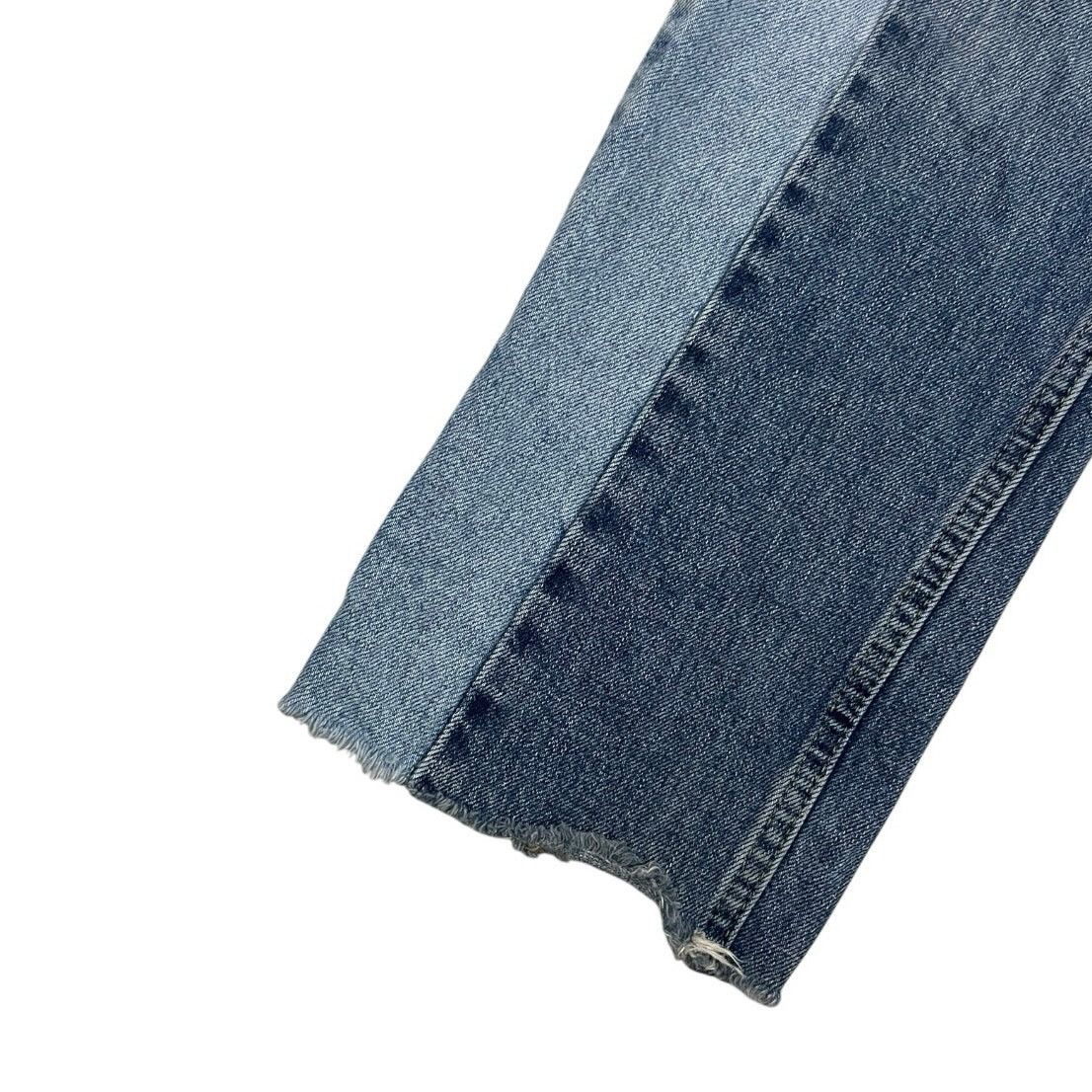 Bdg BDG Jessye Two Tone Paneled Patchwork High Rise Jeans Size 28" / US 6 / IT 42 - 3 Thumbnail