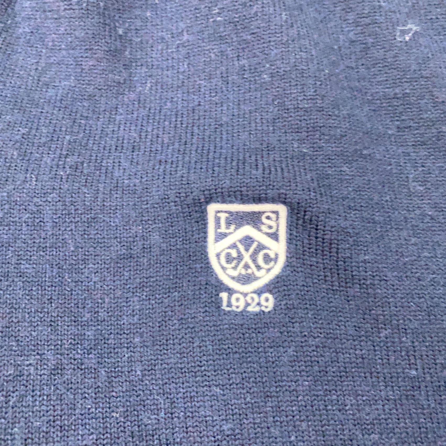 Footjoy FootJoy Jacket Men XL Blue Knit Wool Full Zip Mock Neck Lined Wool Embroidered Windbreaker Short Coat Size US XL / EU 56 / 4 - 5 Thumbnail