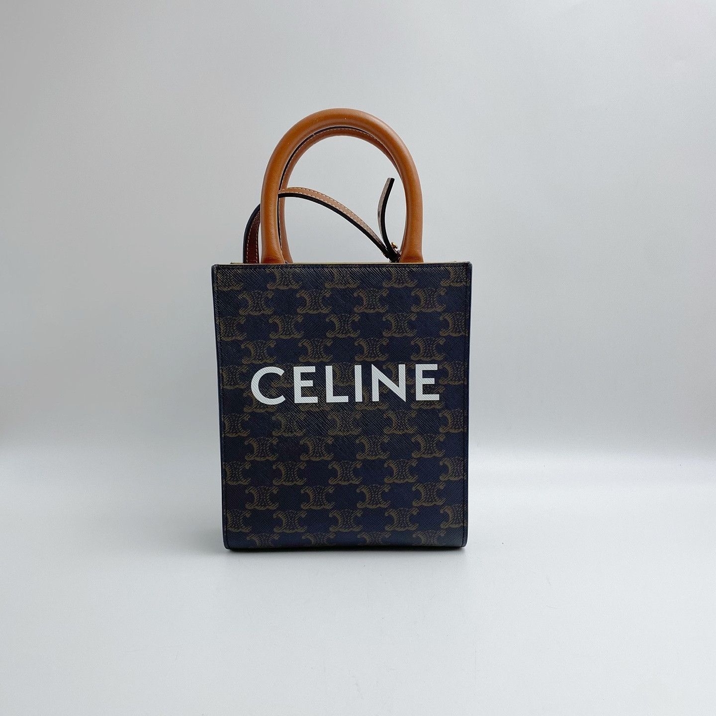 Celine Celine Triomphe Canvas Cabas Mini Tote Bag Size ONE SIZE - 1 Thumbnail