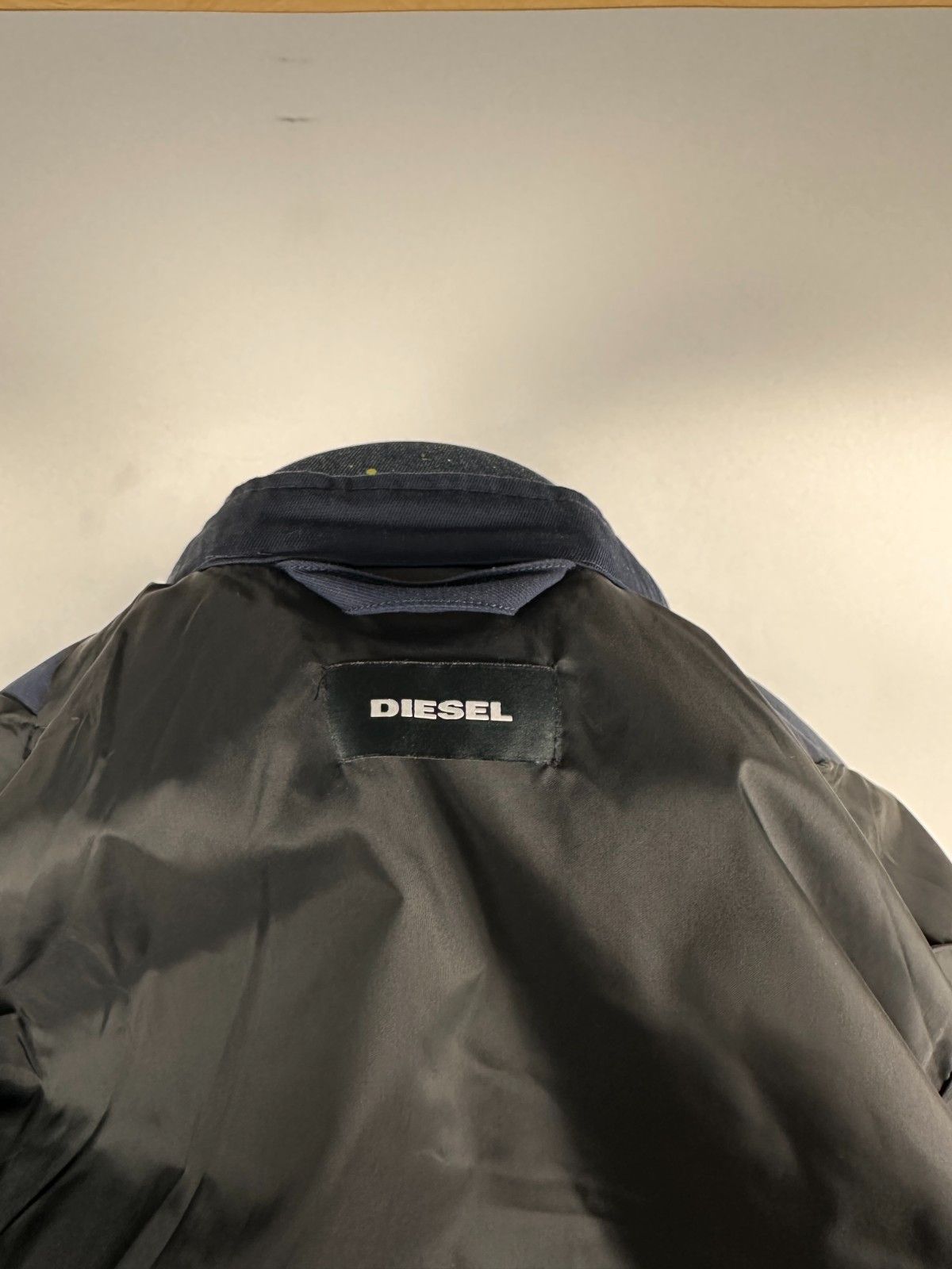 Diesel Diesel Glory Bikers Jacket Light Padded Size S Navy Size US S / EU 44-46 / 1 - 11 Thumbnail