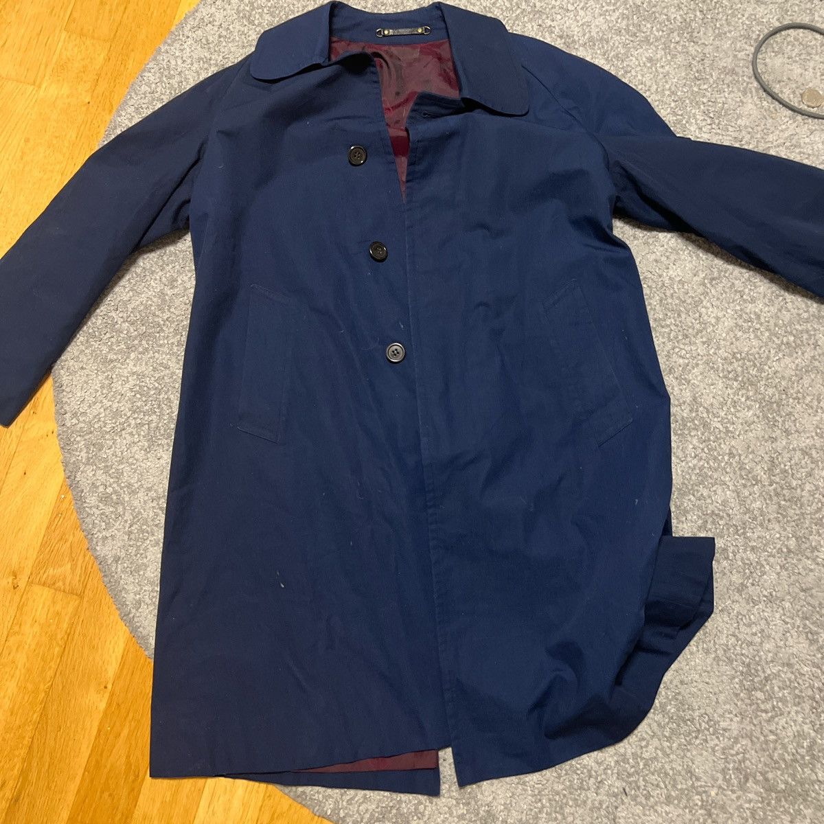 Designer × Lanvin Hype Lanvin Paris Long Trench Coat Jacket Quilted Inner Size US M / EU 48-50 / 2 - 1 Thumbnail