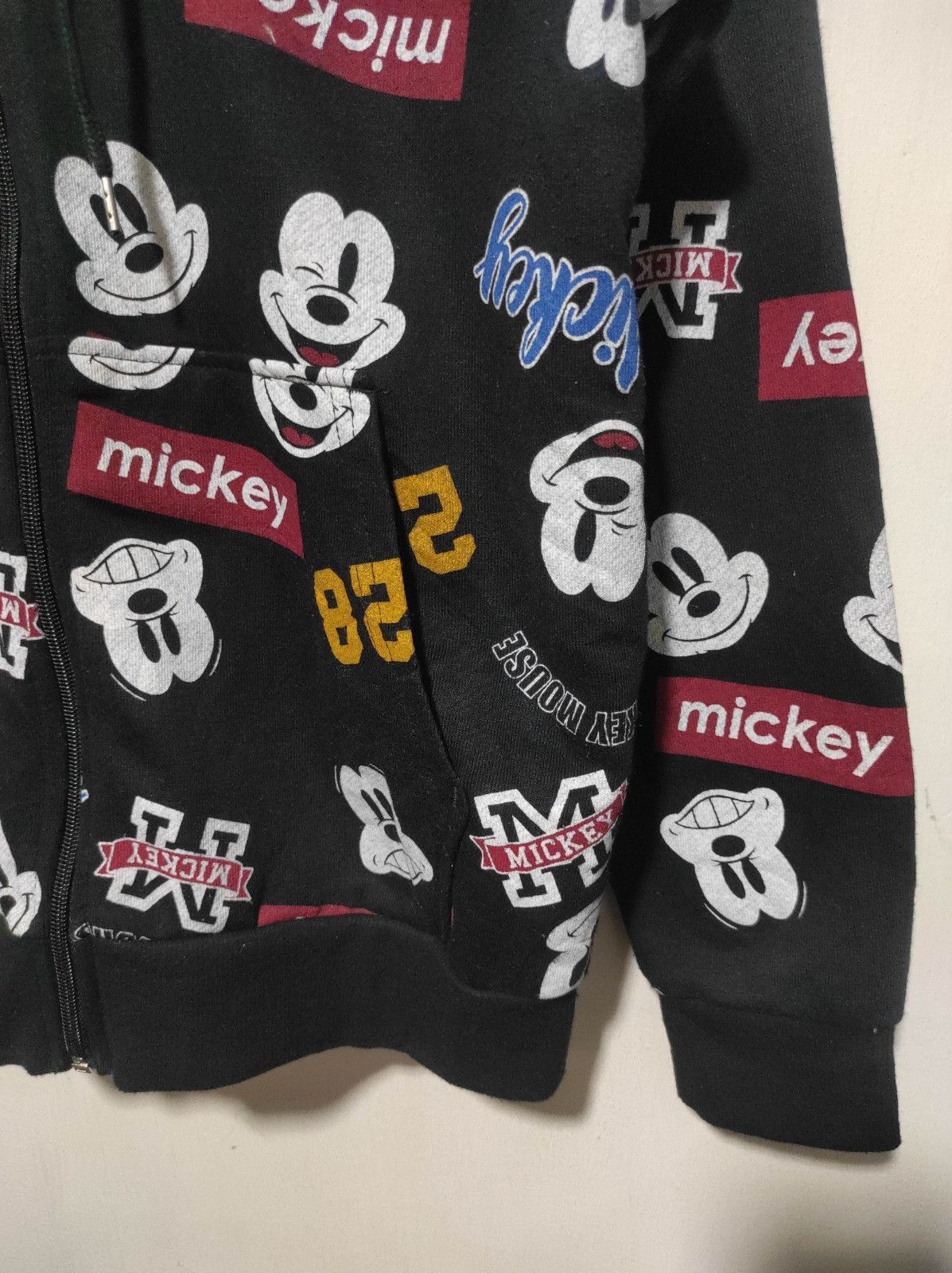 Disney Disney Fullprint zip fur hoodie LGB style Size US S / EU 44-46 / 1 - 6 Thumbnail