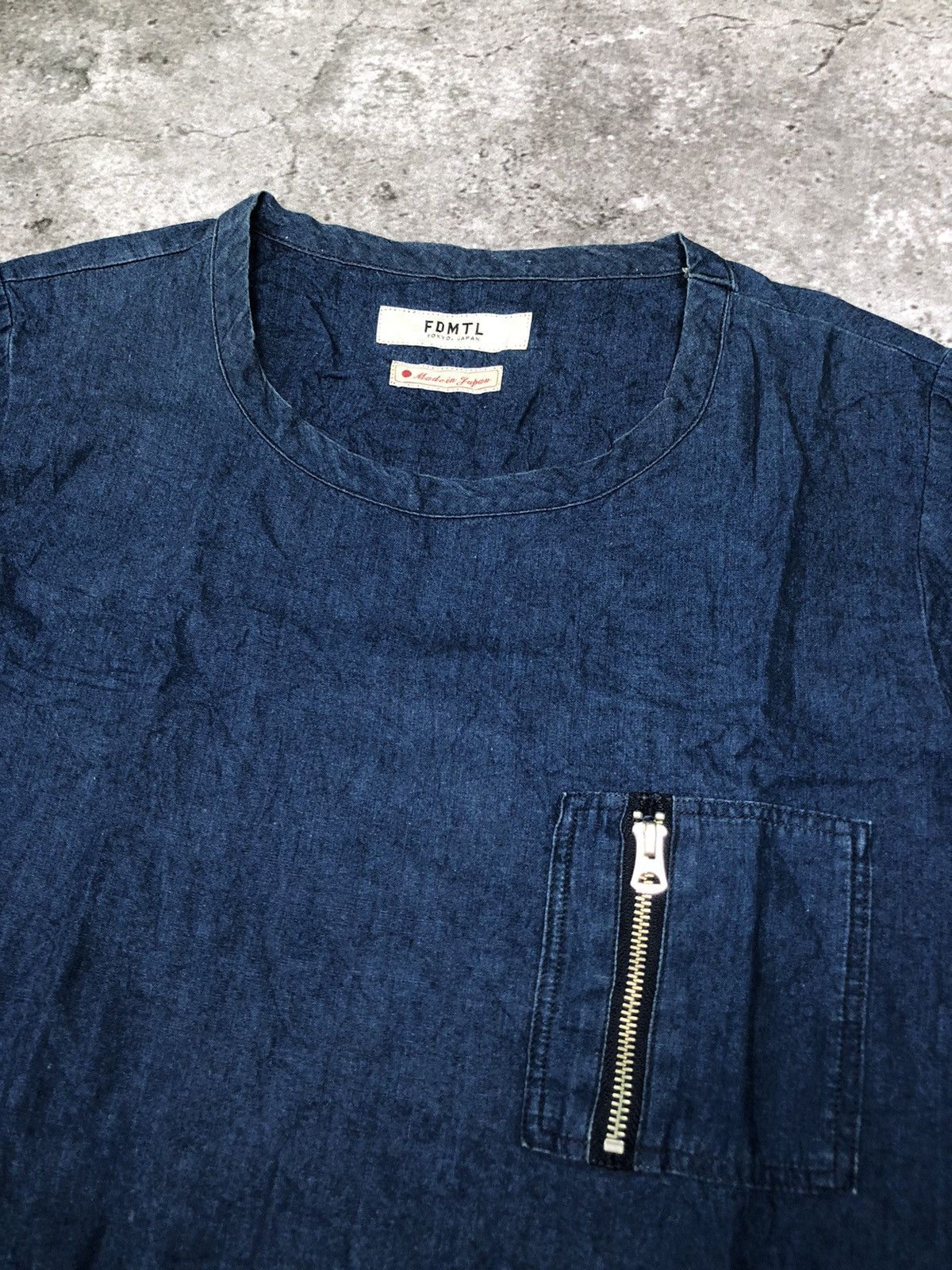 FDMTL FDMTL Denim T-shirt Size US M / EU 48-50 / 2 - 3 Thumbnail