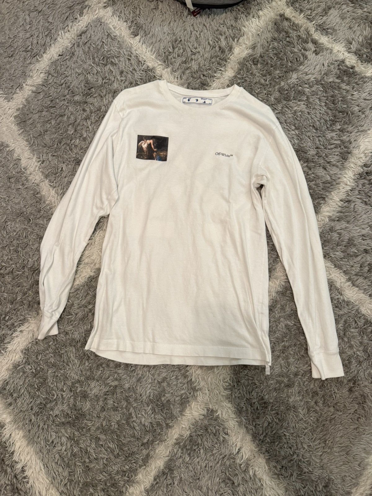 Off-White Off White Long Sleeve Shirt Size US M / EU 48-50 / 2 - 1 Thumbnail