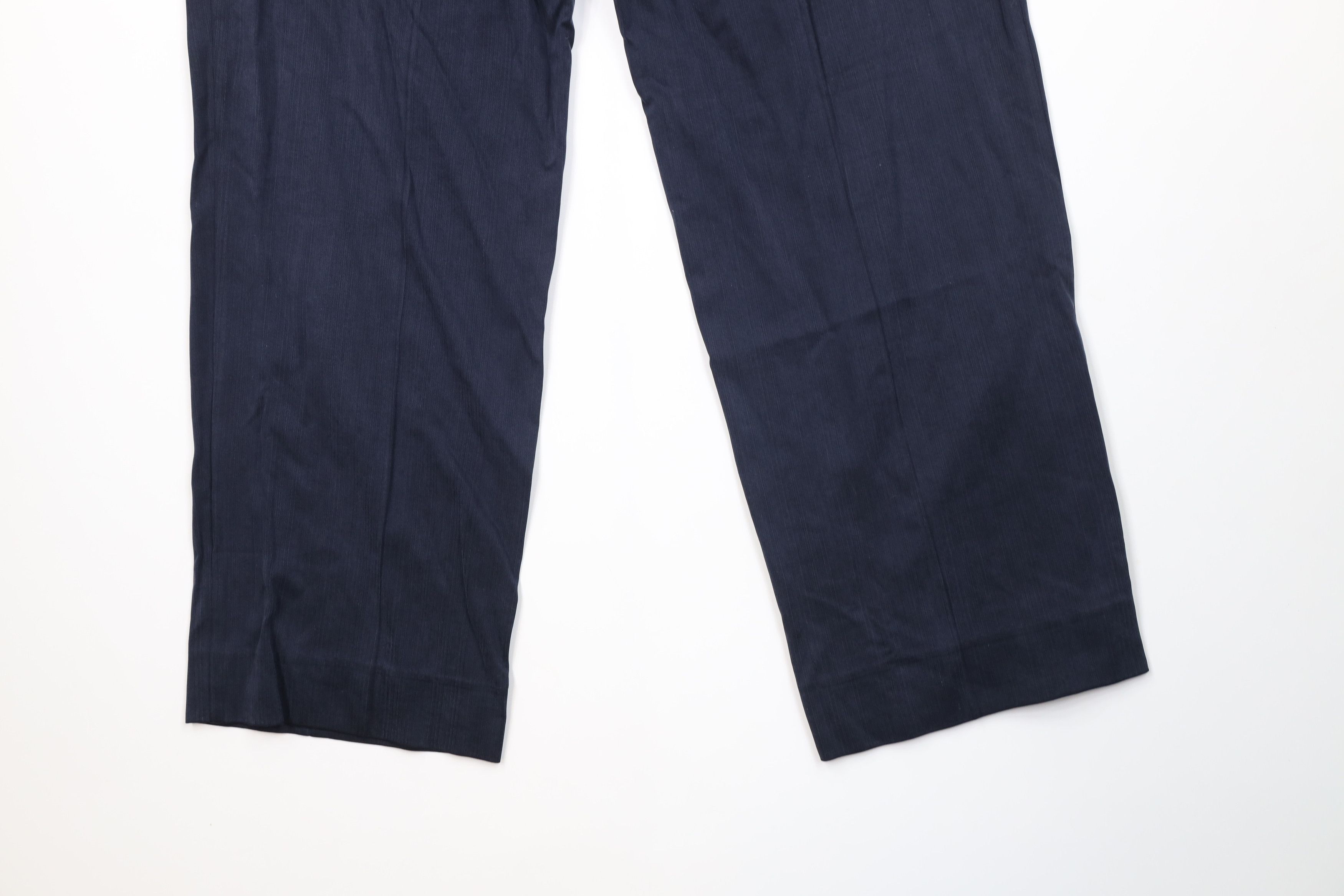 Tommy Bahama Vintage Tommy Bahama Silk Wide Leg Chino Pants Navy Blue Size US 34 / EU 50 - 12 Thumbnail