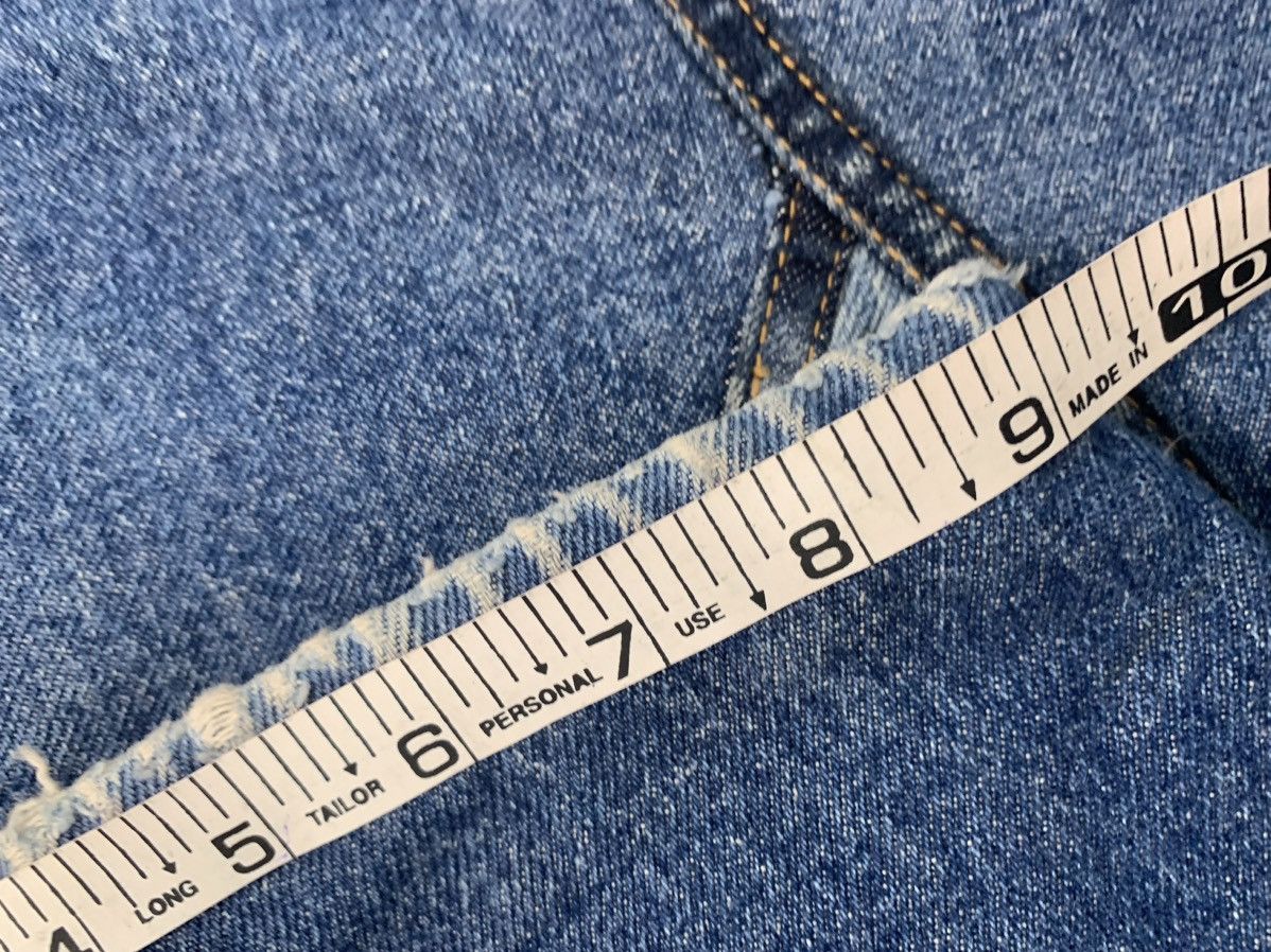 Levi's upcycled acid wash distressed baggy fit denim Size US 28 / EU 44 - 13 Thumbnail