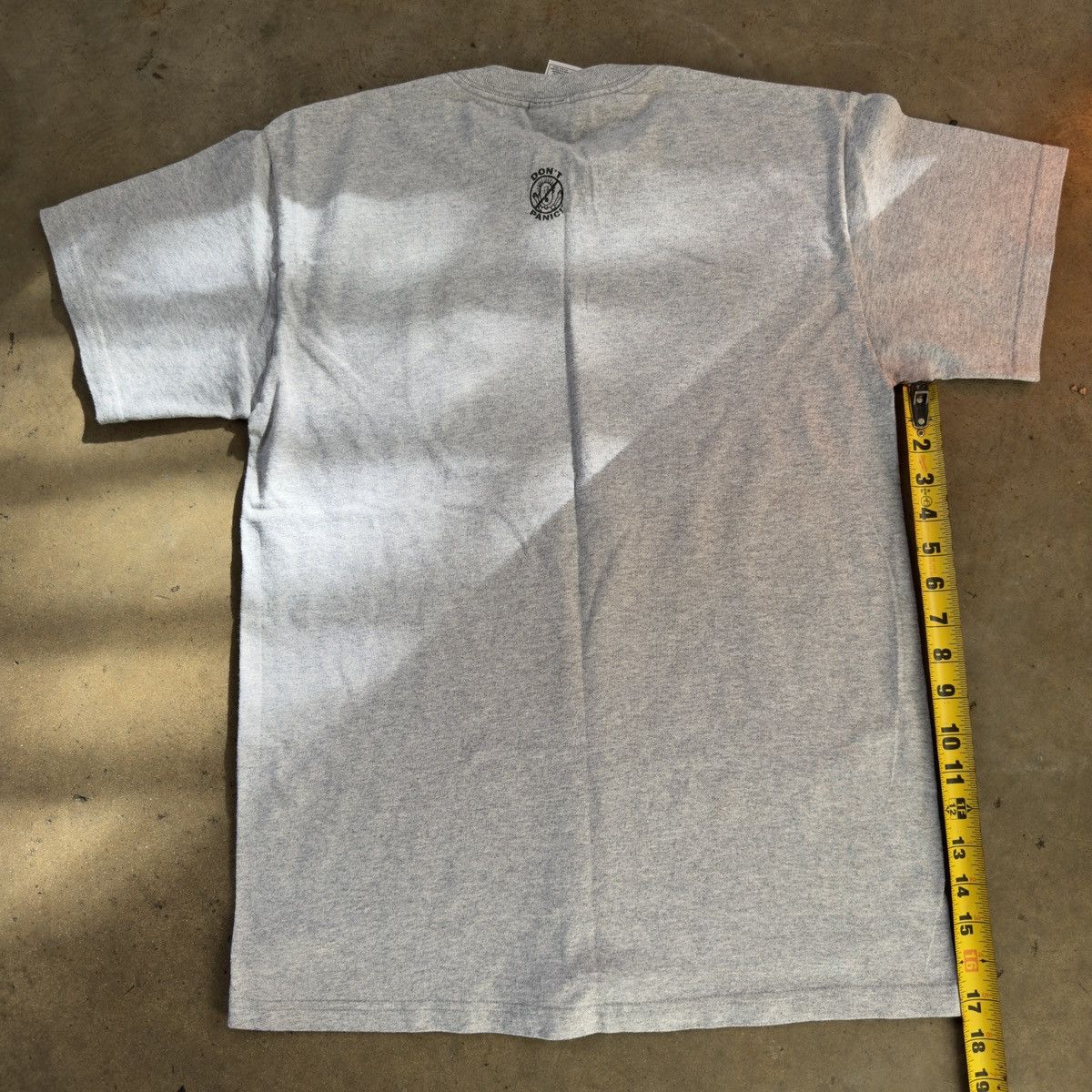 Fruit Of The Loom Humorous Stick Figure Tee Grey Fruit of the Loom HeavyCotton Size US M / EU 48-50 / 2 - 6 Thumbnail