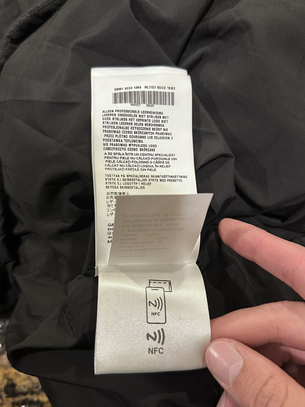 Miu Miu Miu Miu Technical Ponge Cropped Down Puffer Padded Jacket Size US L / EU 52-54 / 3 - 21 Thumbnail
