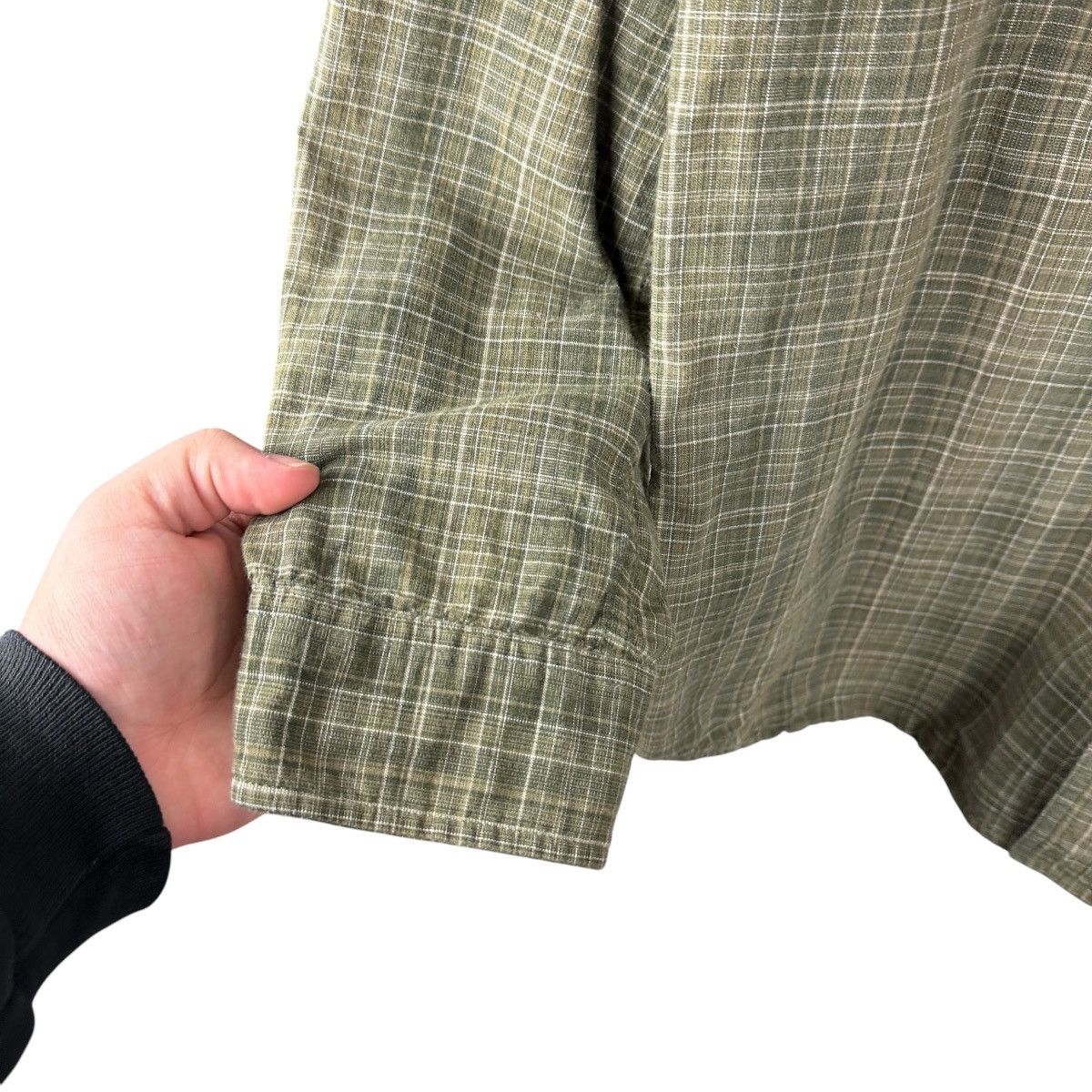 Carhartt Mens Y2K Carhartt Plaid Green Button Down Shirt Size US L / EU 52-54 / 3 - 5 Thumbnail
