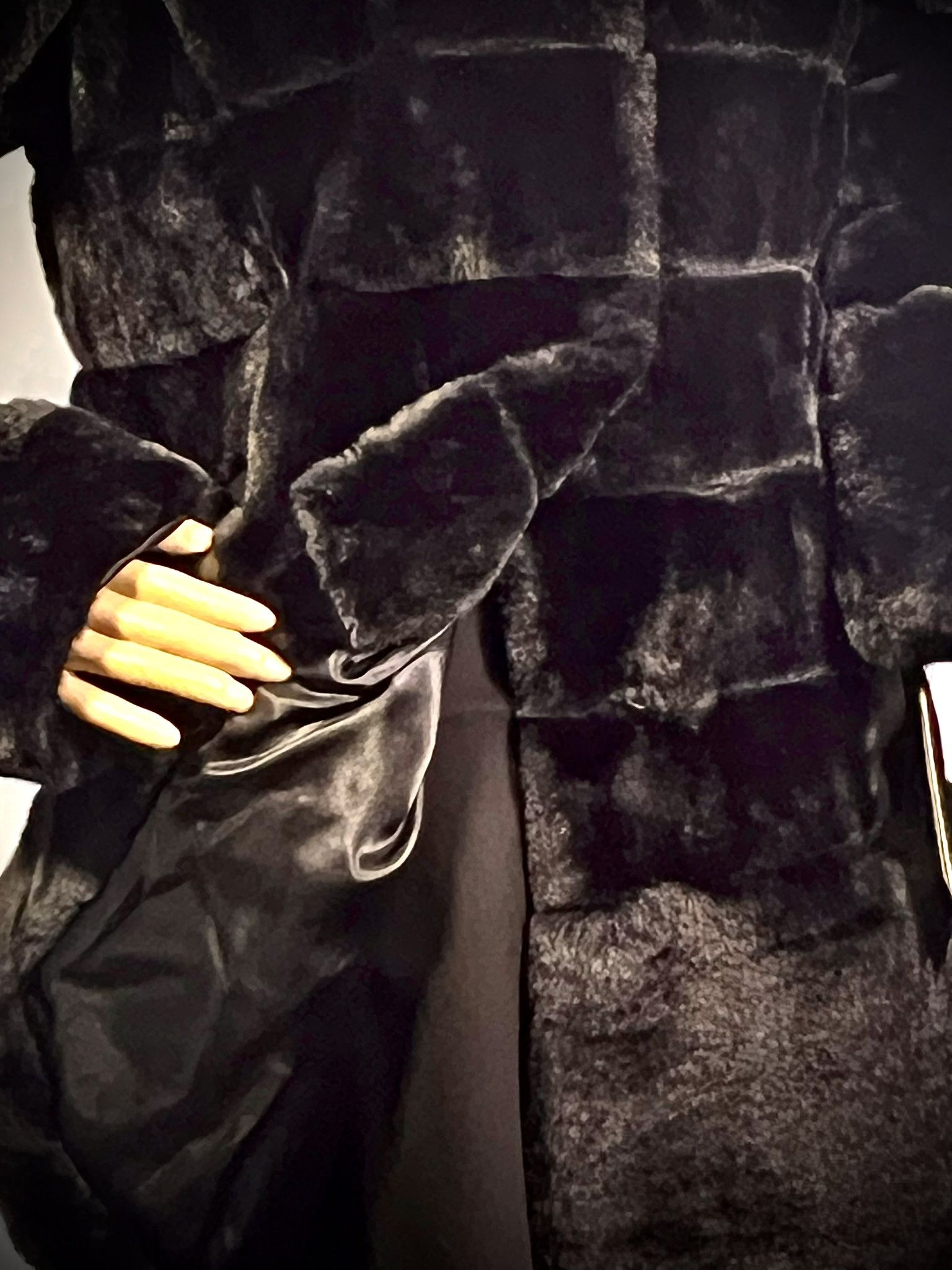 Jones New York NWT Jones New York Luxury Black Faux Fur Coat Size M / US 6-8 / IT 42-44 - 6 Thumbnail
