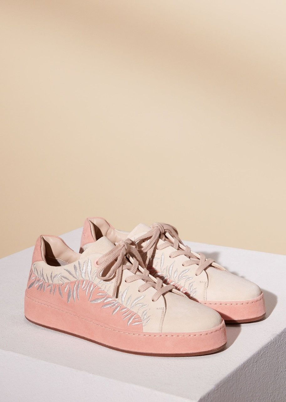 image of Loro Piana O1Srvl11E0424 Sneakers In Pink, Women's (Size 9)