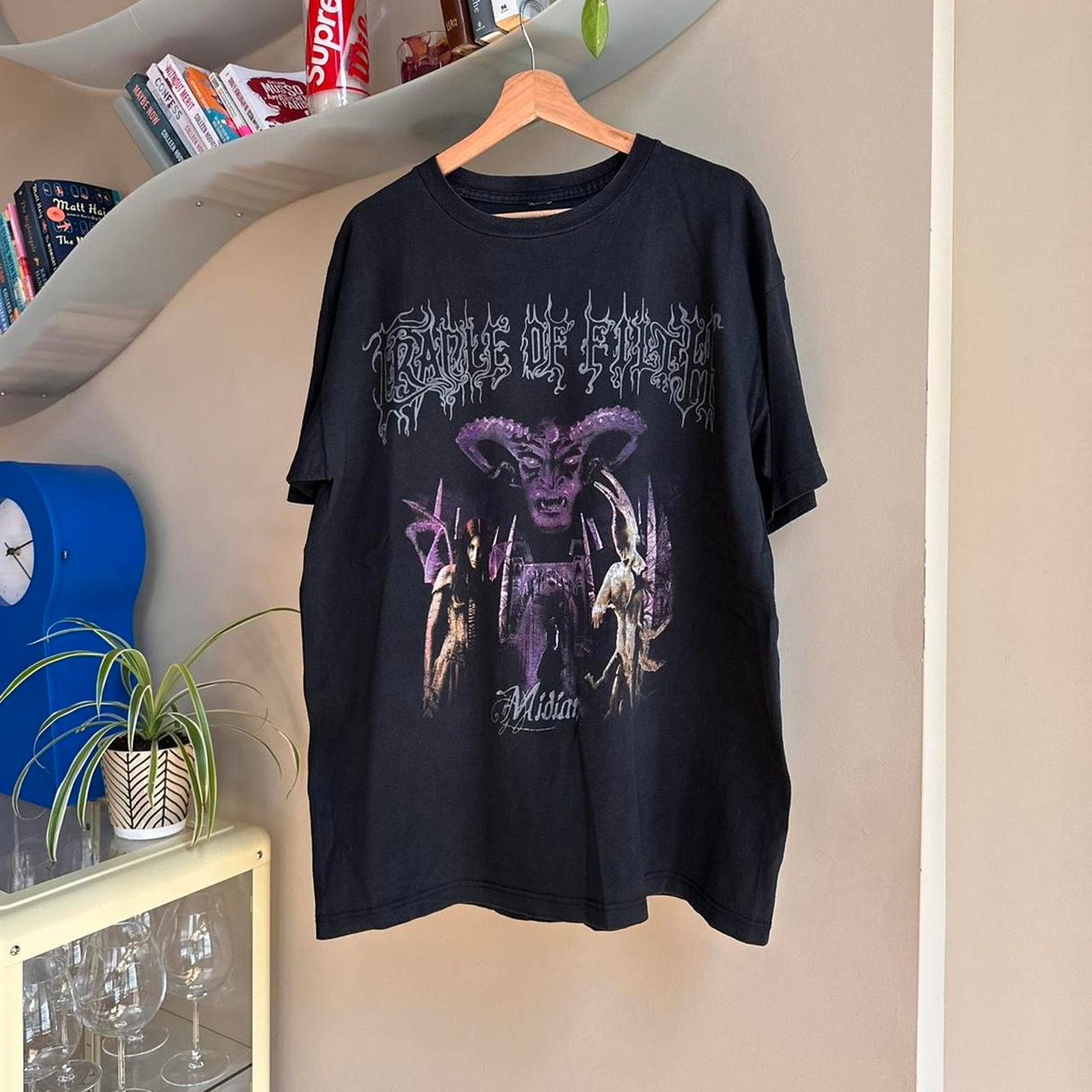 Band Tees × Vintage Vintage Cradle Of Filth Band Shirt Size US XL / EU 56 / 4 - 1 Thumbnail