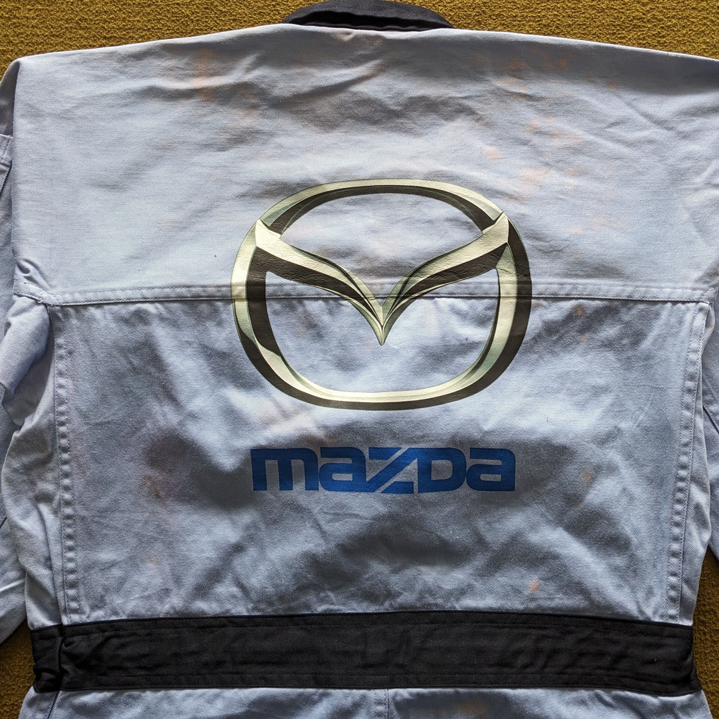 Vintage Vintage MAZDA Racing Coverall Workwear Custom Jacket Size US S / EU 44-46 / 1 - 2 Thumbnail