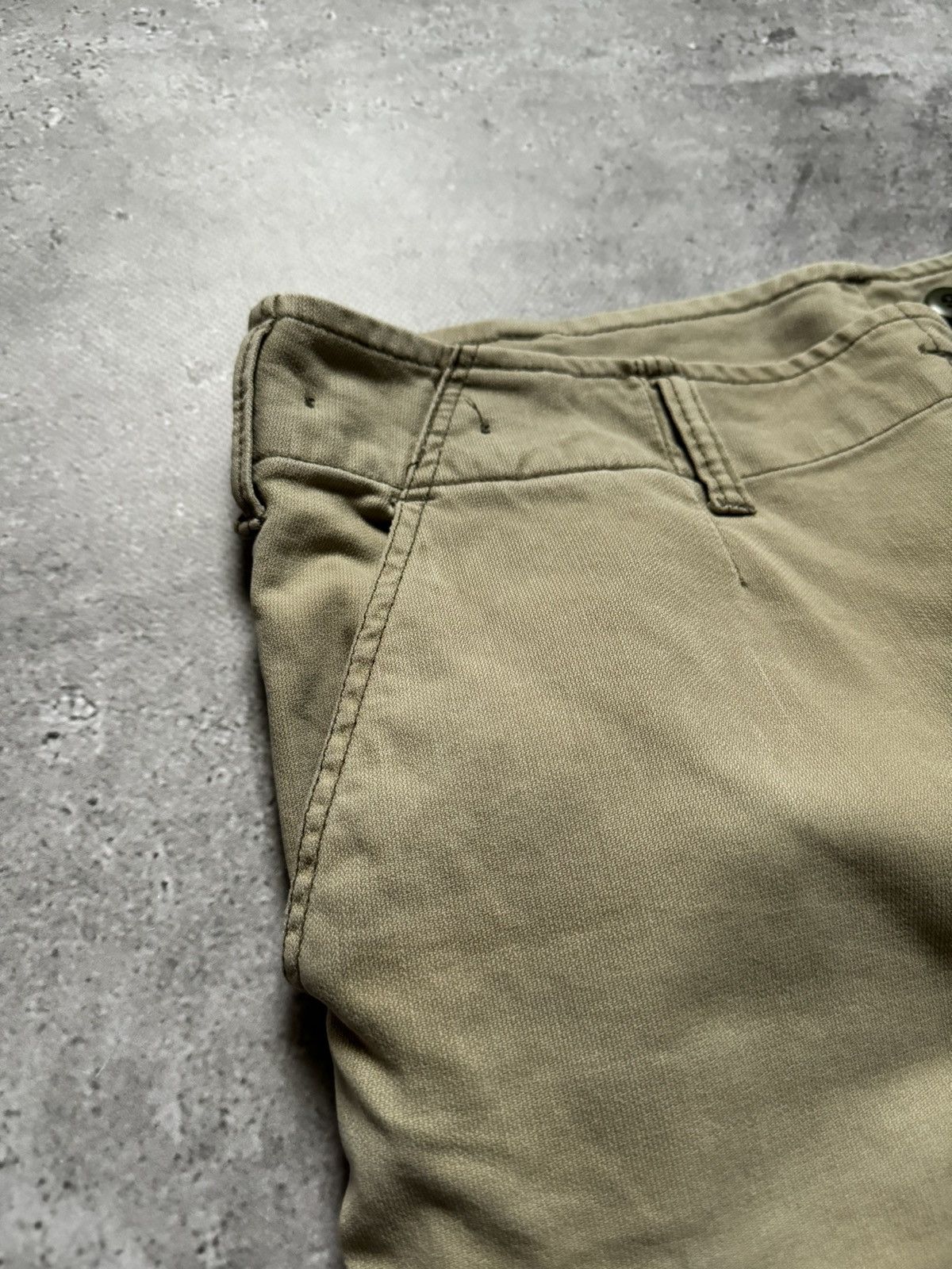 Vintage Vintage 90s Military Beige Cargo Pants Size US 34 / EU 50 - 8 Thumbnail