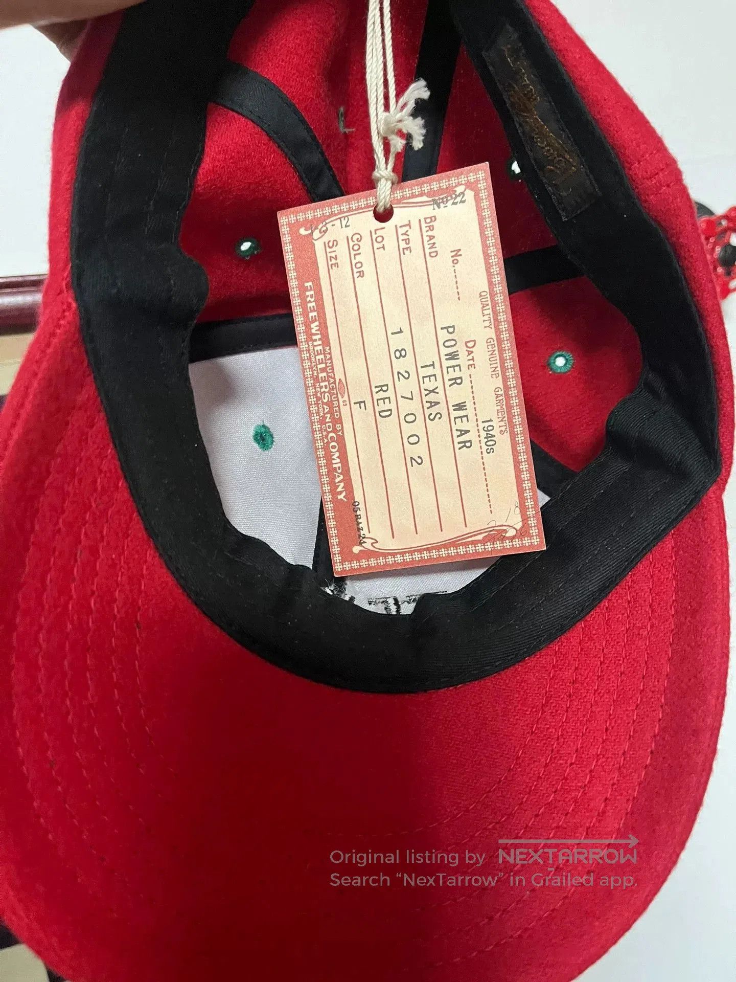 Freewheelers FREEWHEELERS Wool Baseball Cap. Size ONE SIZE - 4 Thumbnail