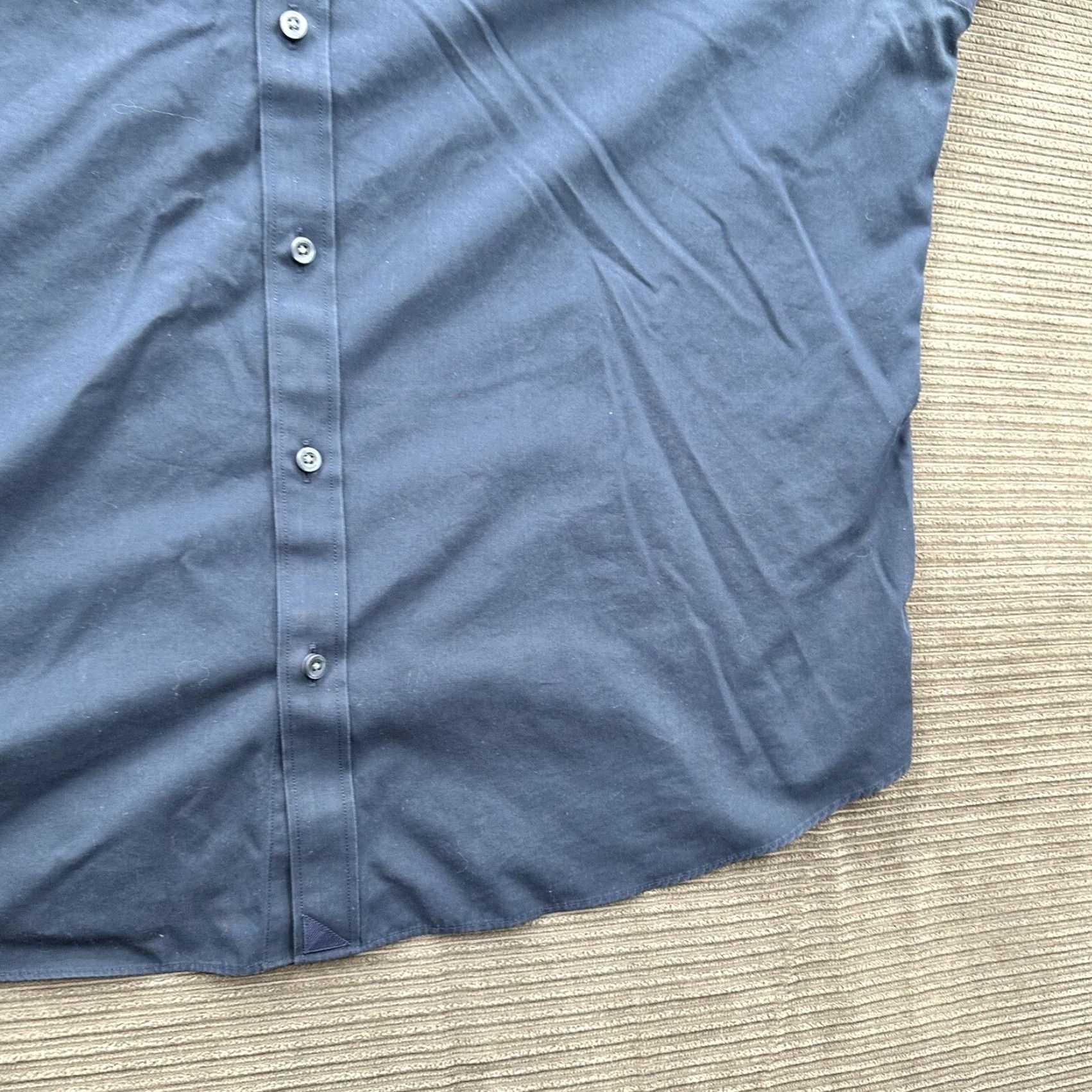 UNTUCKit UNTUCKit Button-Up Shirt Men 2XL Blue Cotton Long Sleeve Preppy Casual Size US XXL / EU 58 / 5 - 7 Thumbnail