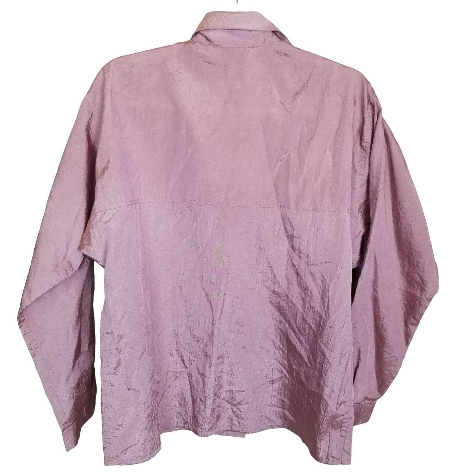 Diane von Furstenberg Vintage DVF Diane Von Furstenberg Iridescent Blouse Button Size L / US 10 / IT 46 - 8 Thumbnail