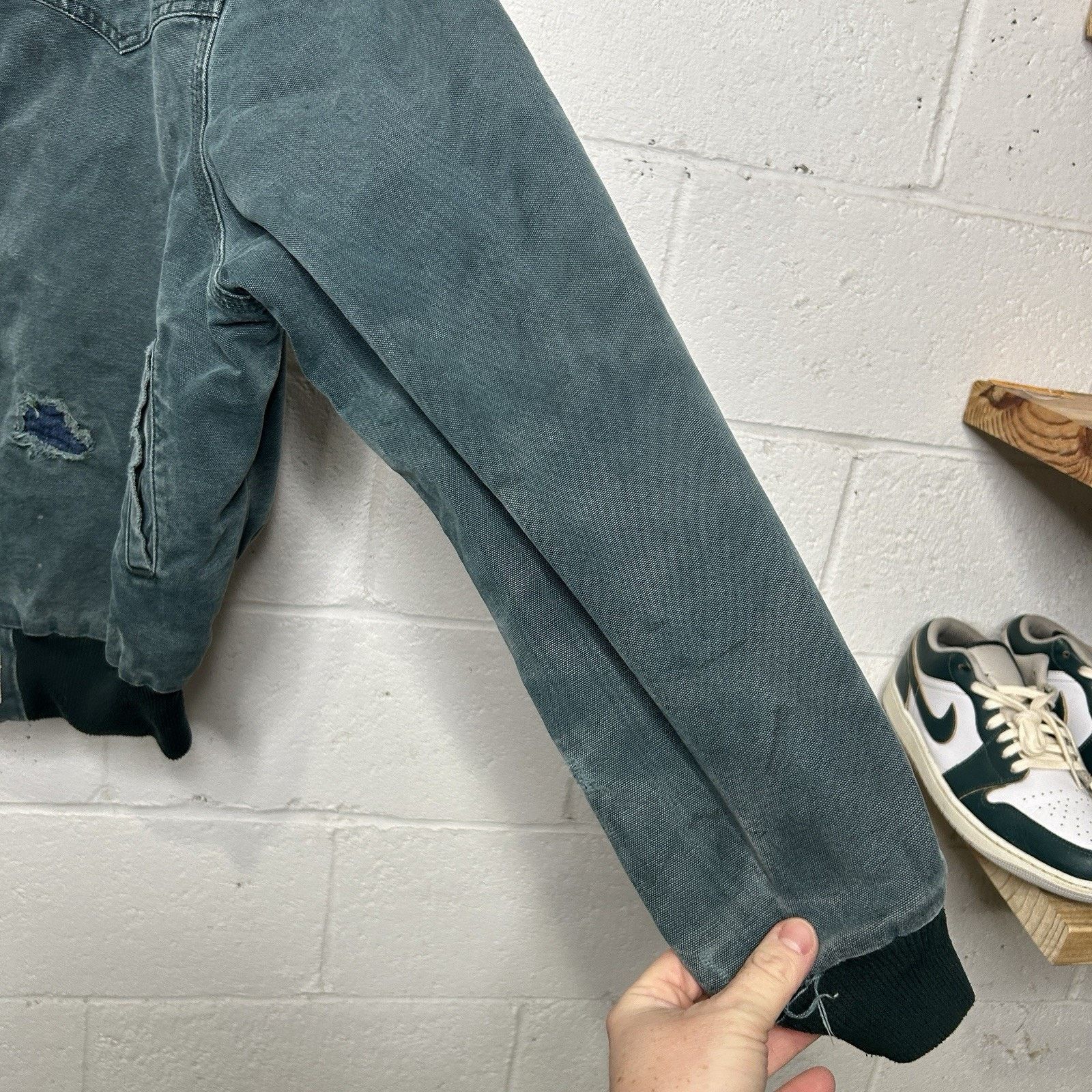 Carhartt Vintage Carhartt Santa Fe Jacket “Hunter Green” J14 HTG Size US L / EU 52-54 / 3 - 8 Thumbnail