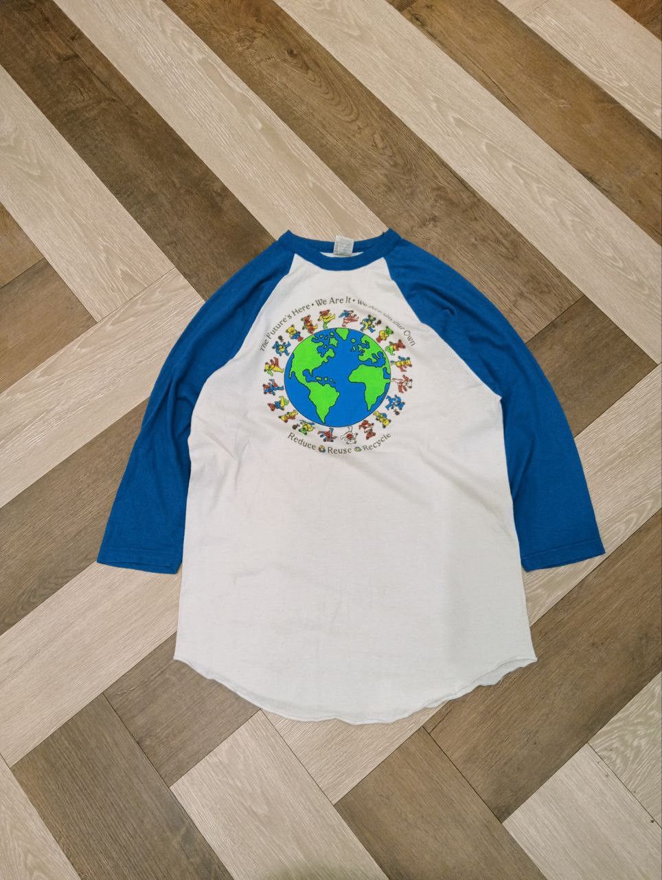 Band Tees VINTAGE GRATEFUL DEAD RAGLAN TSHIRT Size US M / EU 48-50 / 2 - 1 Thumbnail