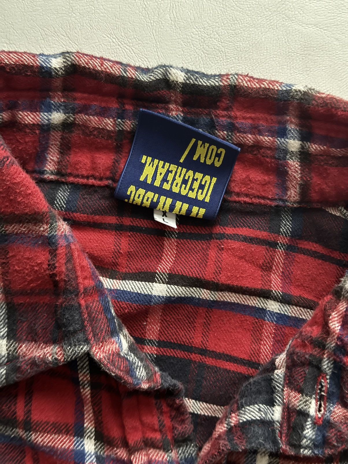 Billionaire Boys Club Season 10 Ice Cream Slanted Two Pocket Plaid Shirt Size US XL / EU 56 / 4 - 4 Thumbnail