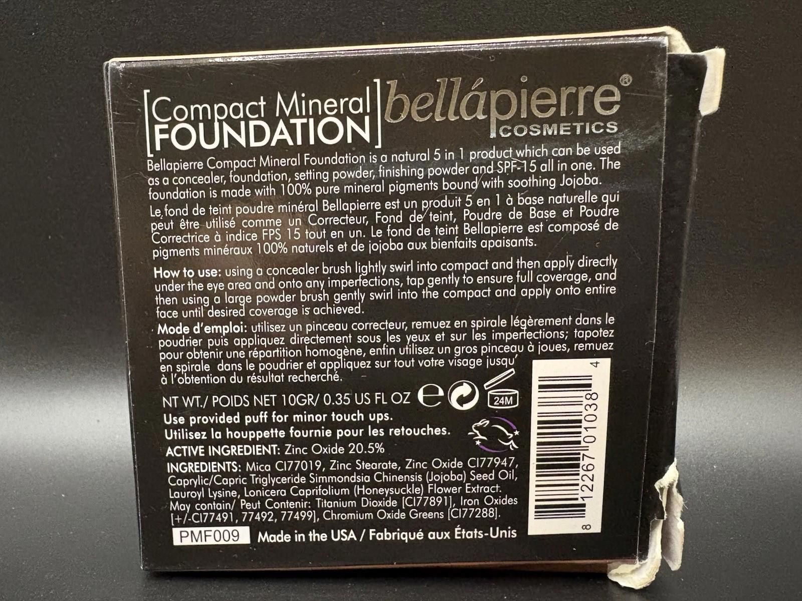 Other Bellapierre Compact Mineral Foundation-Chocolate Truffle NEW Size ONE SIZE - 2 Thumbnail