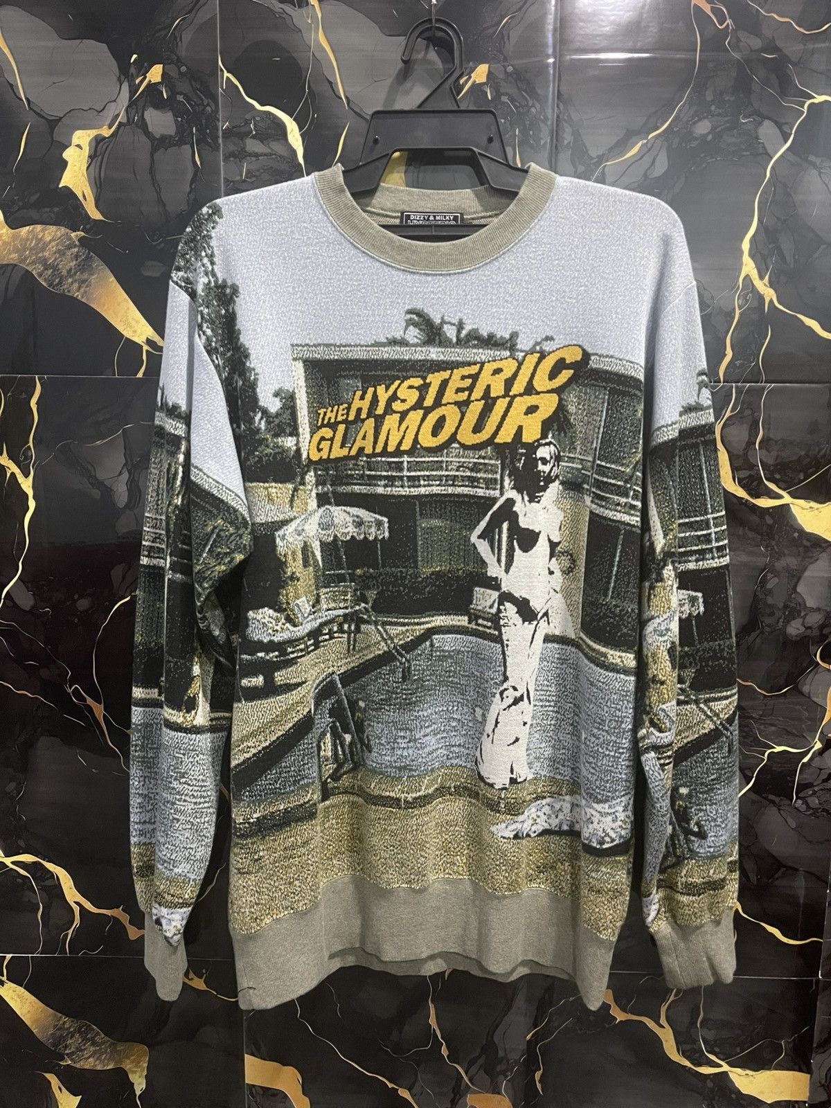 Hysteric Glamour Hysteric Glamour Sweatshirt Over Print Size US M / EU 48-50 / 2 - 1 Thumbnail