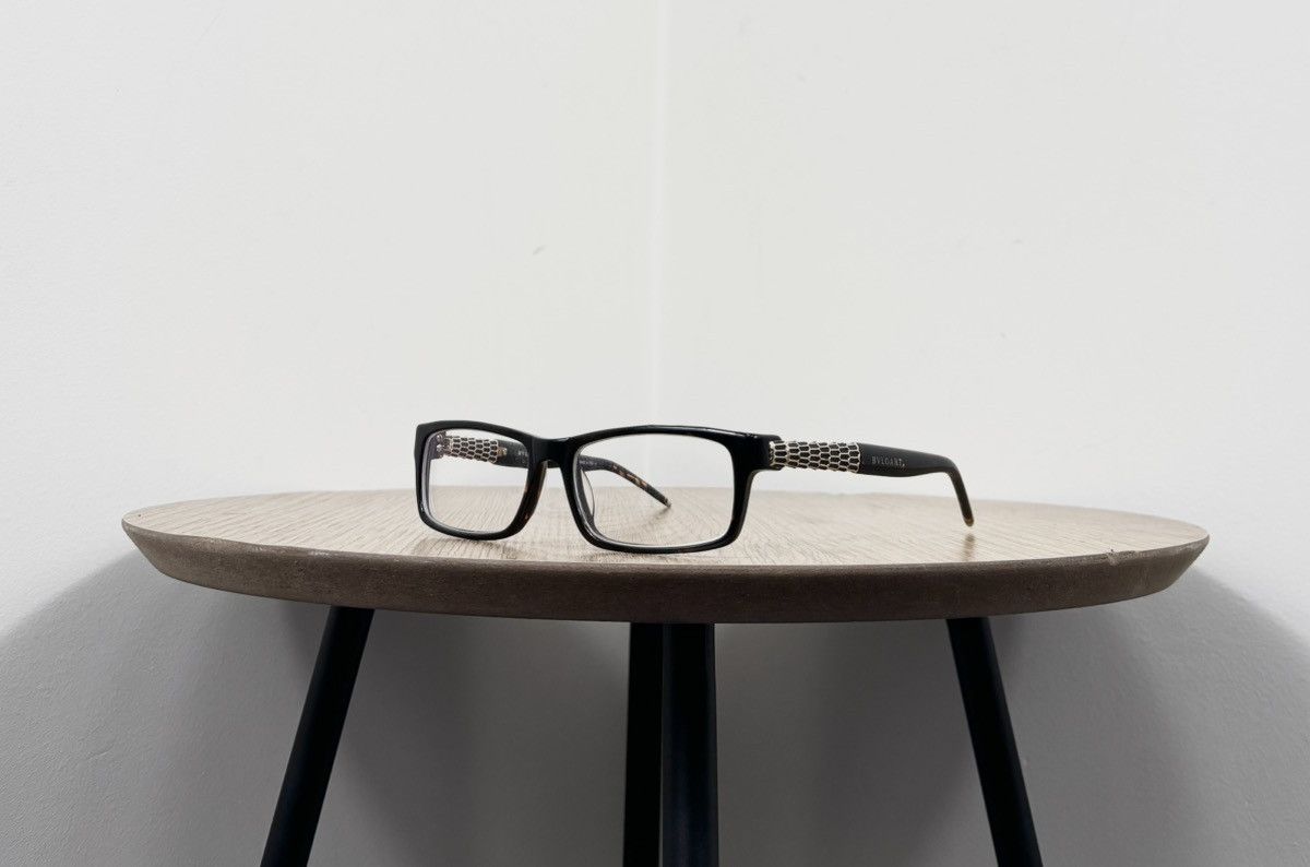 Bvlgari Bvlgari Very Rare Women’s Black/Gold Eyeglasses Frames Size ONE SIZE - 1 Thumbnail