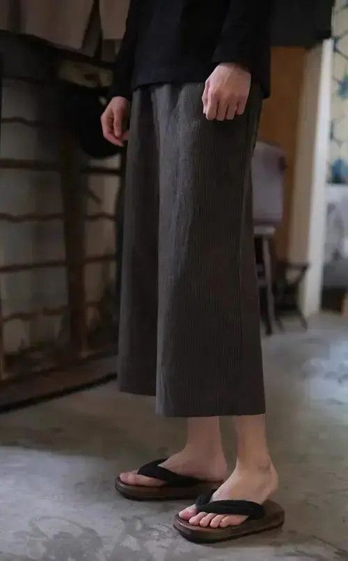 Japanese Brand 20AW Indigo Union Japan Grey Striped Japanese Warriors Pants Size US 32 / EU 48 - 4 Thumbnail