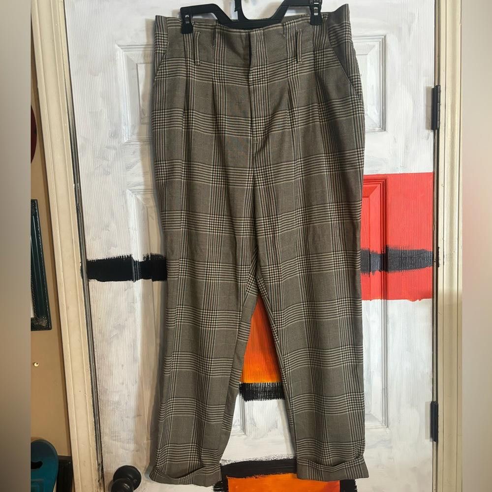 Designer Wild fable size 14 plaid dress pants Size 36" / US 14 / IT 50 - 1 Thumbnail