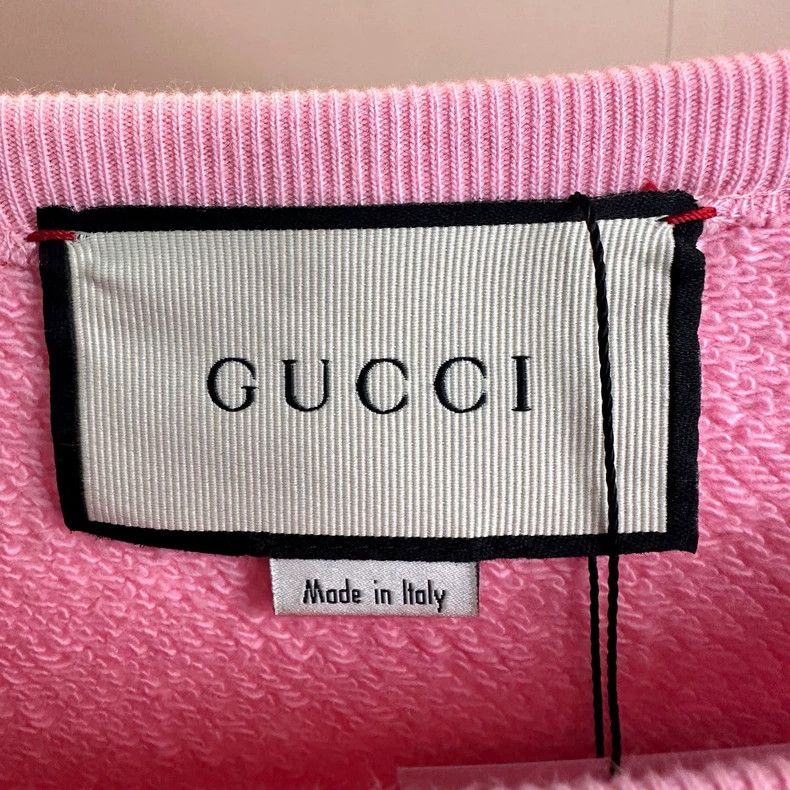 Gucci Gucci Pink piglet round-neck sweatshirt Size M / US 6-8 / IT 42-44 - 3 Thumbnail