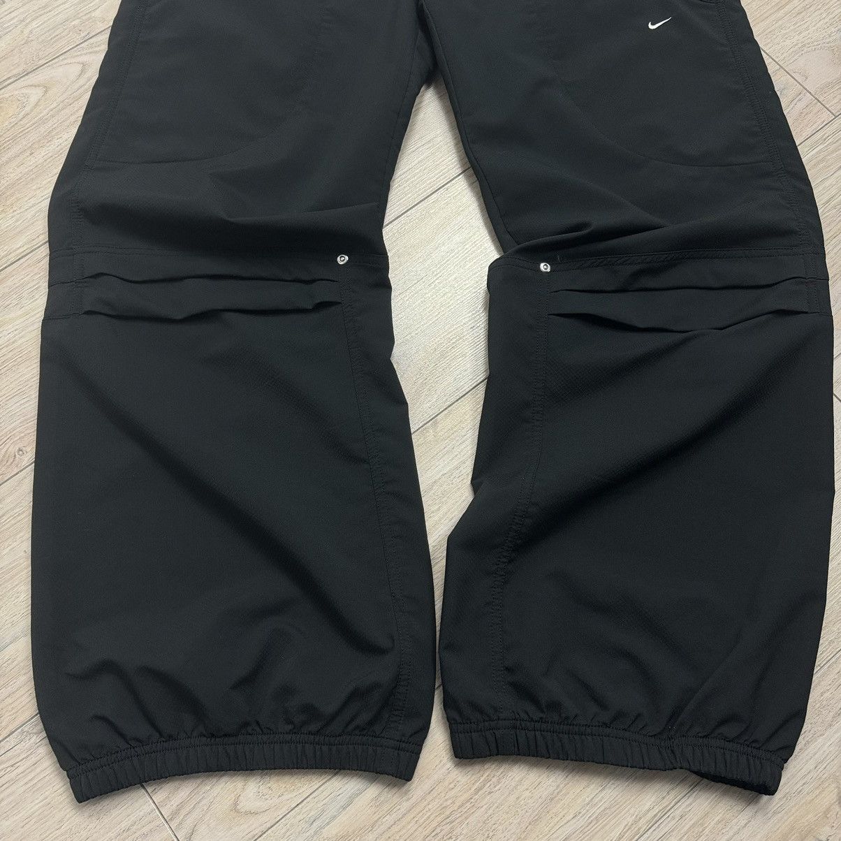 Nike Vintage Nike 90s Sphere Dry Baggy Drill Black Sweatpants Size US 37 - 7 Thumbnail