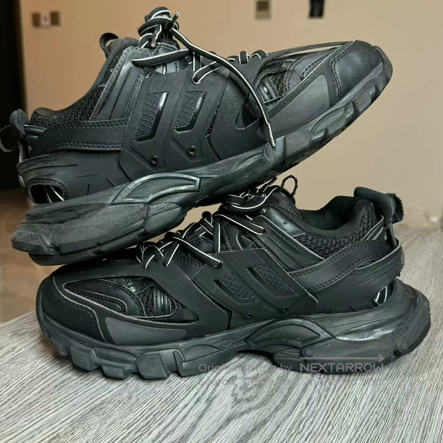 Balenciaga balenciaga track 1.0 black sneakers size 41. Size US 8.5 / EU 41-42 - 3 Thumbnail