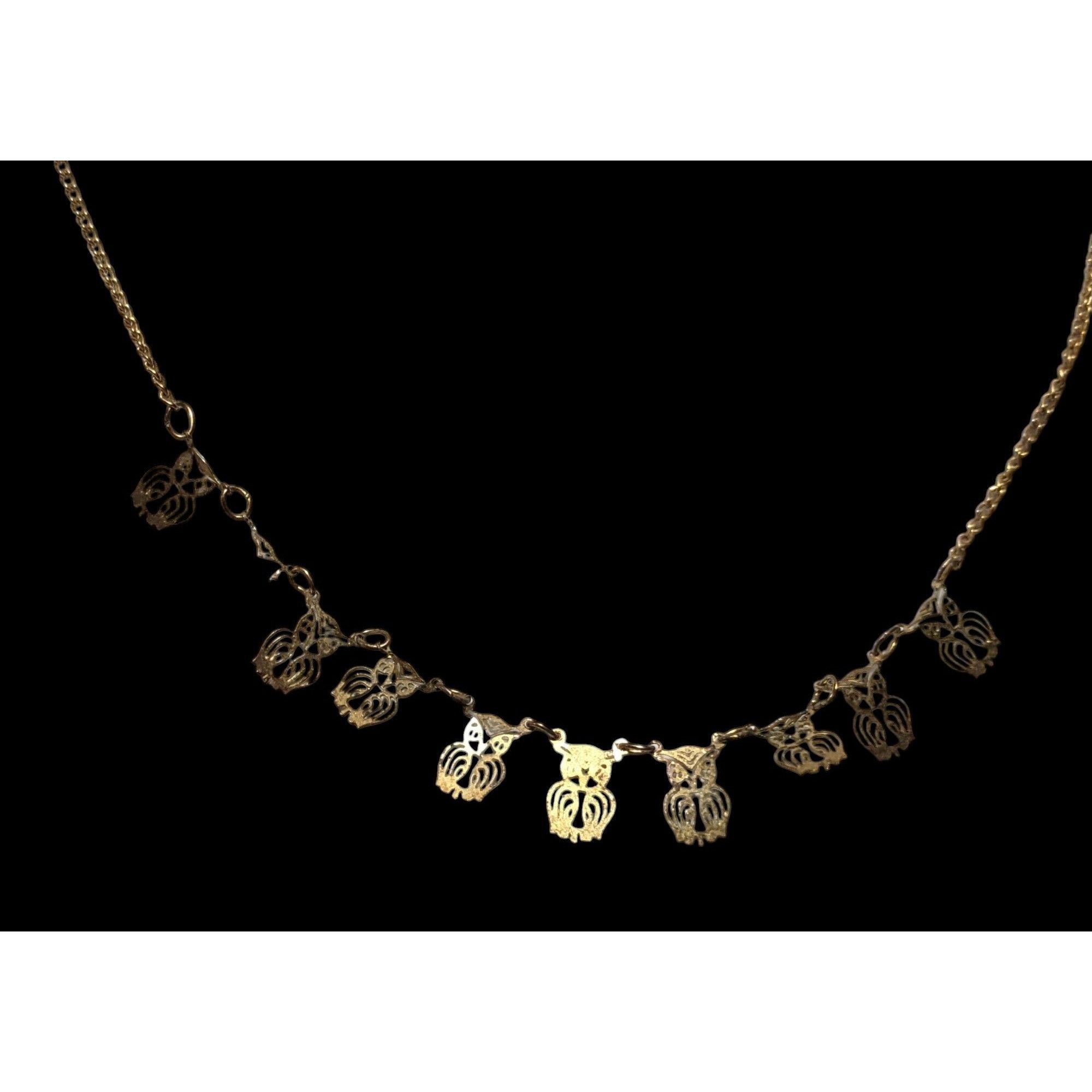 Other Minimalist Gold Tone Owl Charm Necklace Size ONE SIZE - 4 Thumbnail