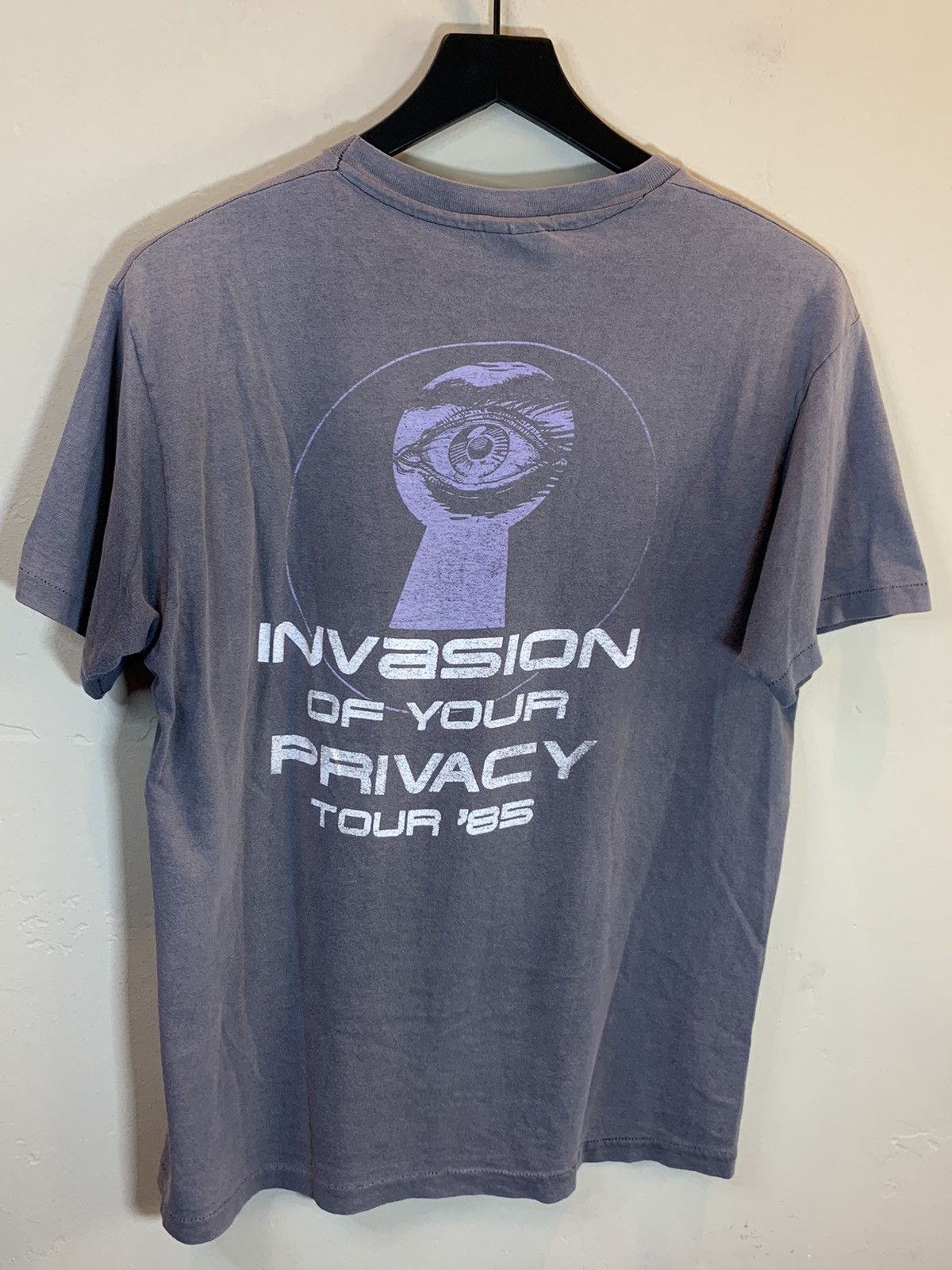 Band Tees × Vintage *RARE* Vintage 1985 RATT Invasion Of Your Privacy Tour Shirt Size US M / EU 48-50 / 2 - 2 Thumbnail