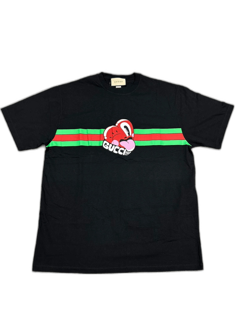 Gucci Gucci Heart Logo Short Sleeve T-Shirt Size US XXL / EU 58 / 5 - 1 Thumbnail
