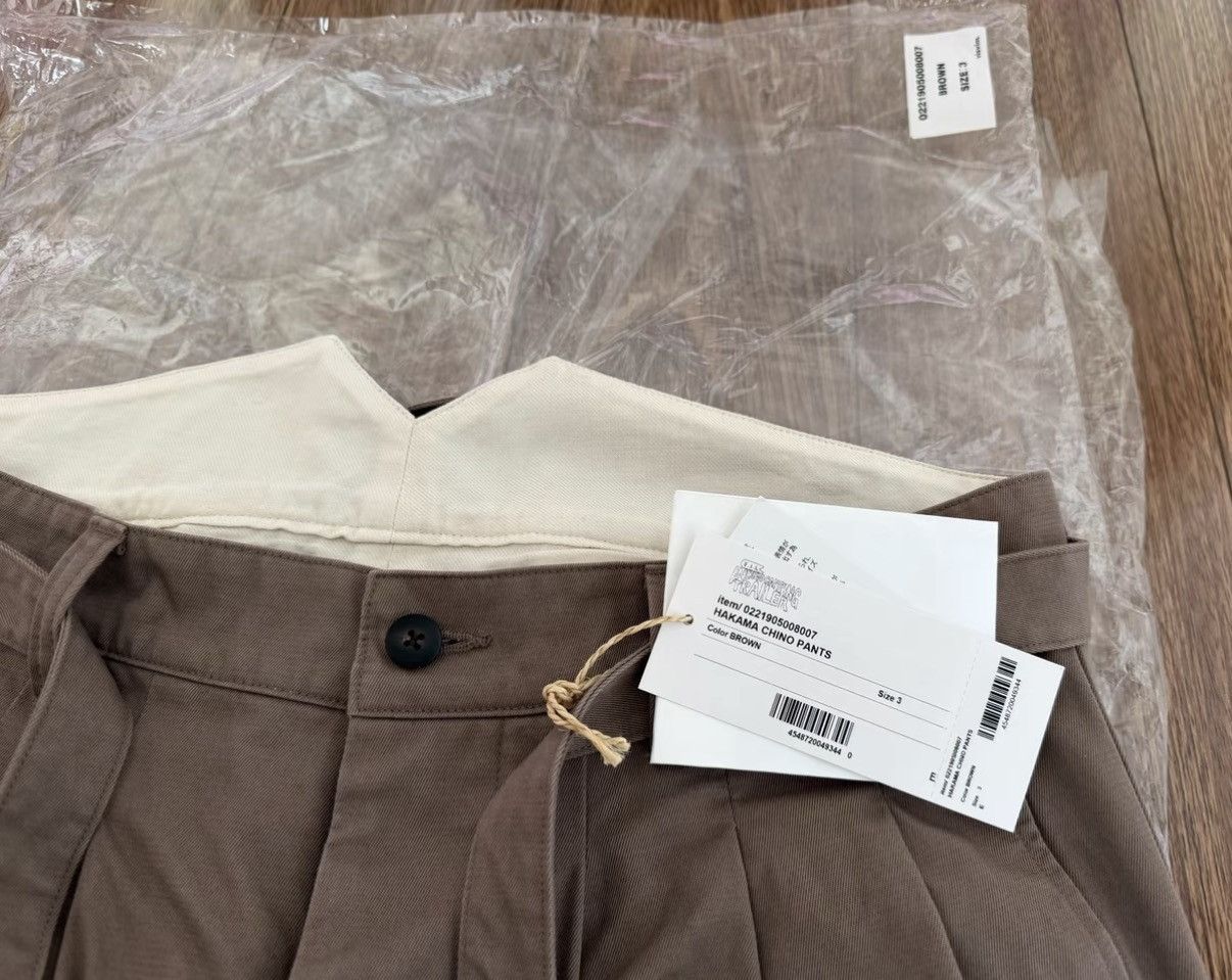 Visvim VISVIM ICT HAKAMA CHINO PANTS Size US 34 / EU 50 - 3 Thumbnail