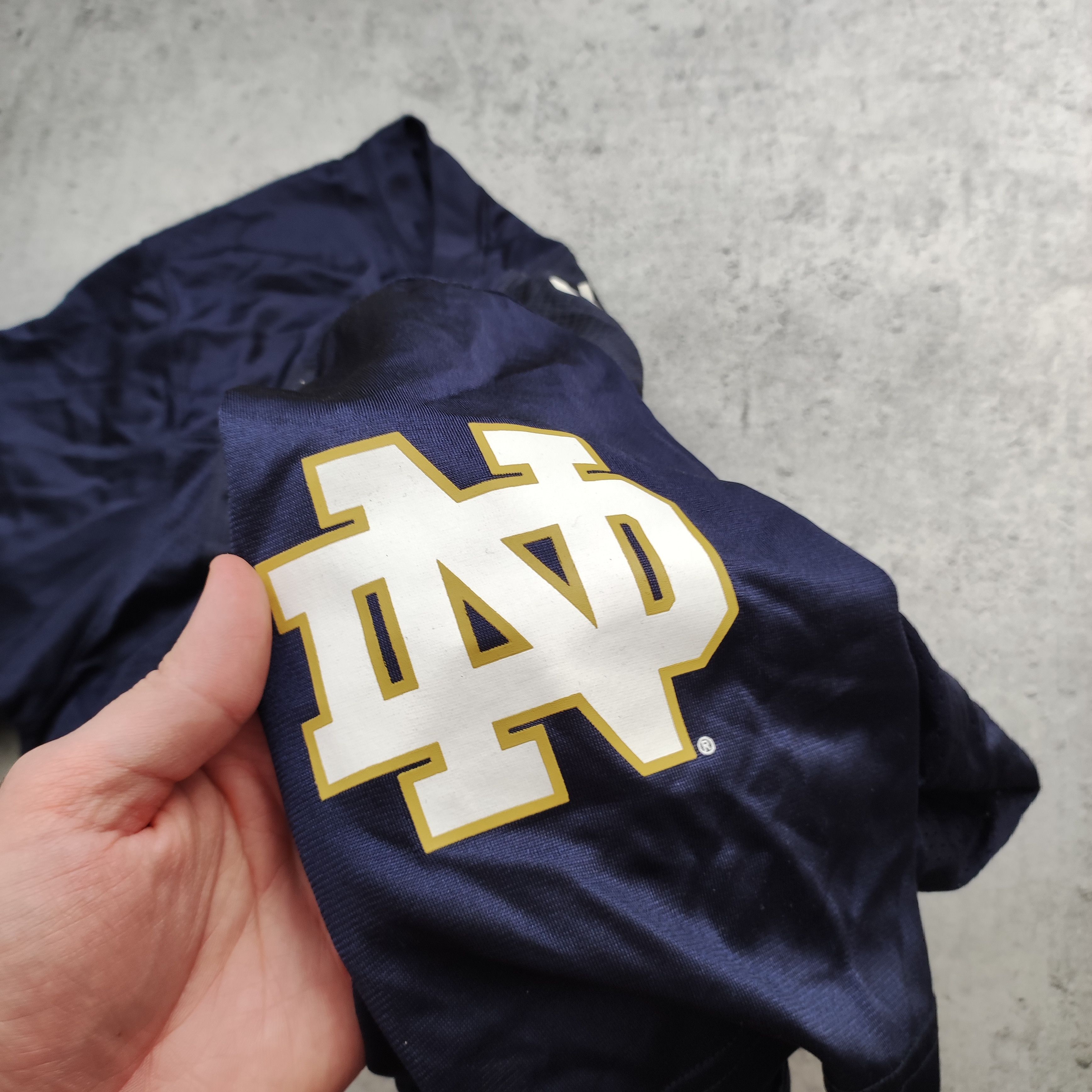 NFL × Vintage RARE NFL Under Armour x Notre Dame Irish #69 Shagger Jersey Size US L / EU 52-54 / 3 - 6 Thumbnail