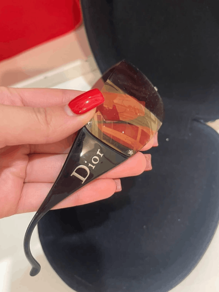 Dior DIOR Sunglasses Ski Mask Wrap Shield Logo Golf Pop Size ONE SIZE - 3 Thumbnail