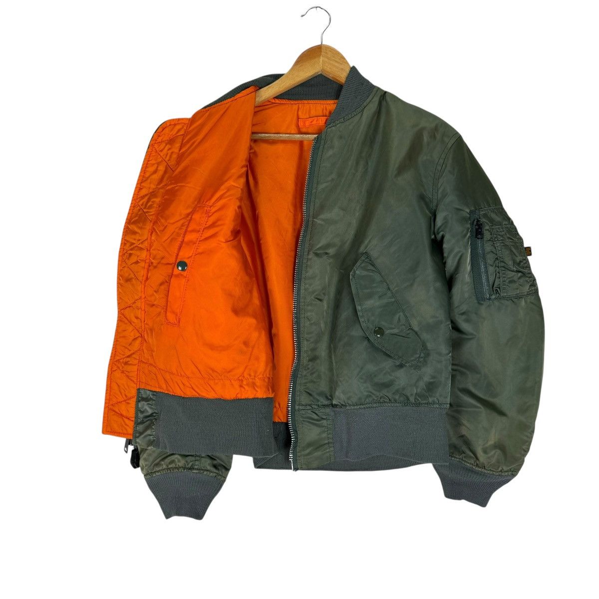 Alpha Industries ❄️ALPHA INDUSTRIES MA-1 FLYERS BOMBER VARSITY RIOT JACKET Size US S / EU 44-46 / 1 - 1 Thumbnail