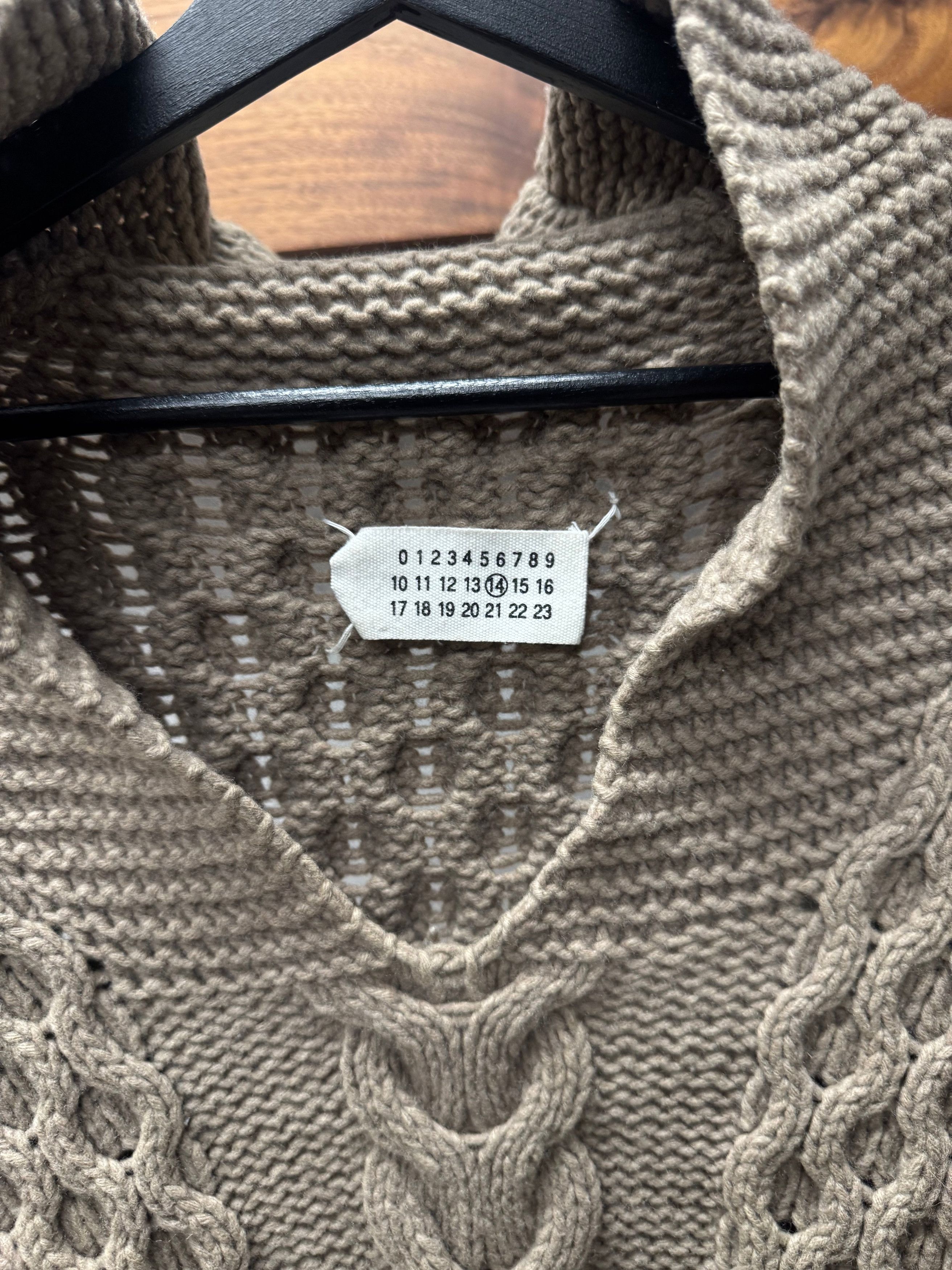 Maison Margiela AW2009 Maison Margiela Thick Cable ‘Aran’ Knit Sweater Size US M / EU 48-50 / 2 - 3 Thumbnail