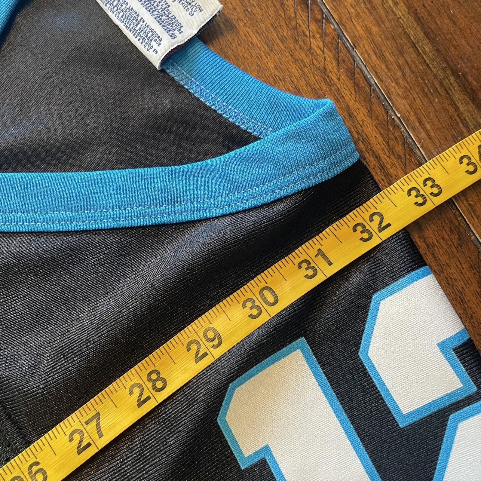 Logo Athletic Vintage Carolina Panthers Jersey Mens Large Kerry Collins Size US L / EU 52-54 / 3 - 11 Thumbnail
