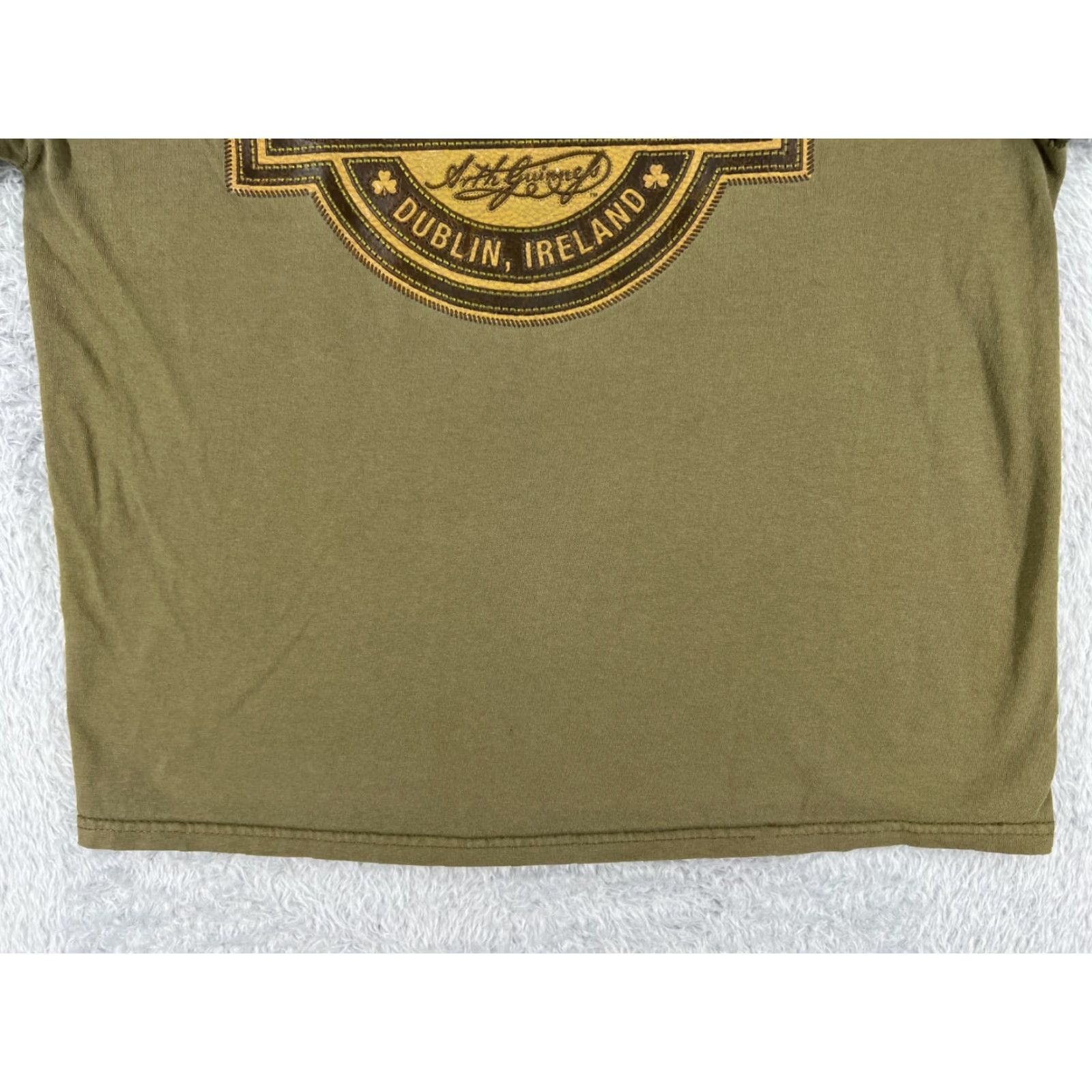 Vintage Guinness Shirt Men Adult Medium Green Short Sleeve Crew Neck Logo Beer Shirt Size US M / EU 48-50 / 2 - 5 Thumbnail