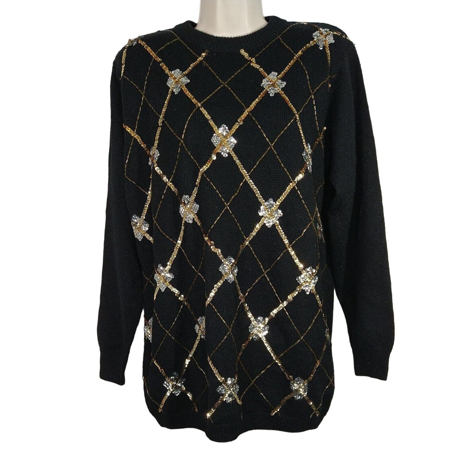 Other Vintage 80s 90s Alfred Dunner Tunic Sweater Women Size M Size M / US 6-8 / IT 42-44 - 1 Thumbnail