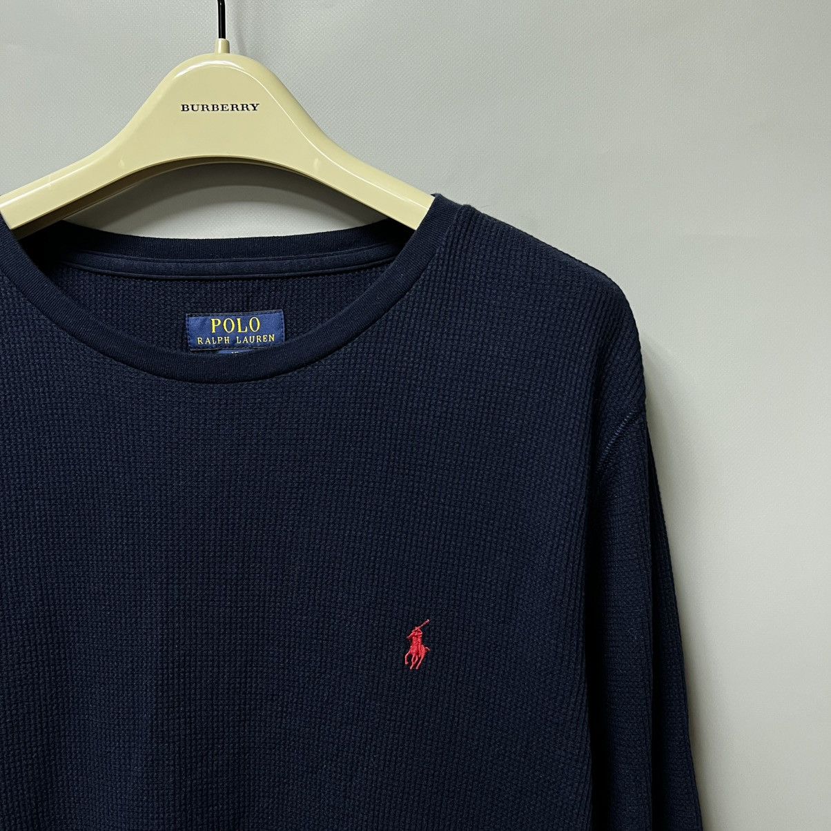 Polo Ralph Lauren Polo Ralph Lauren Waffle Knit Lightweight Sweater Shirt XL Size US XL / EU 56 / 4 - 6 Thumbnail