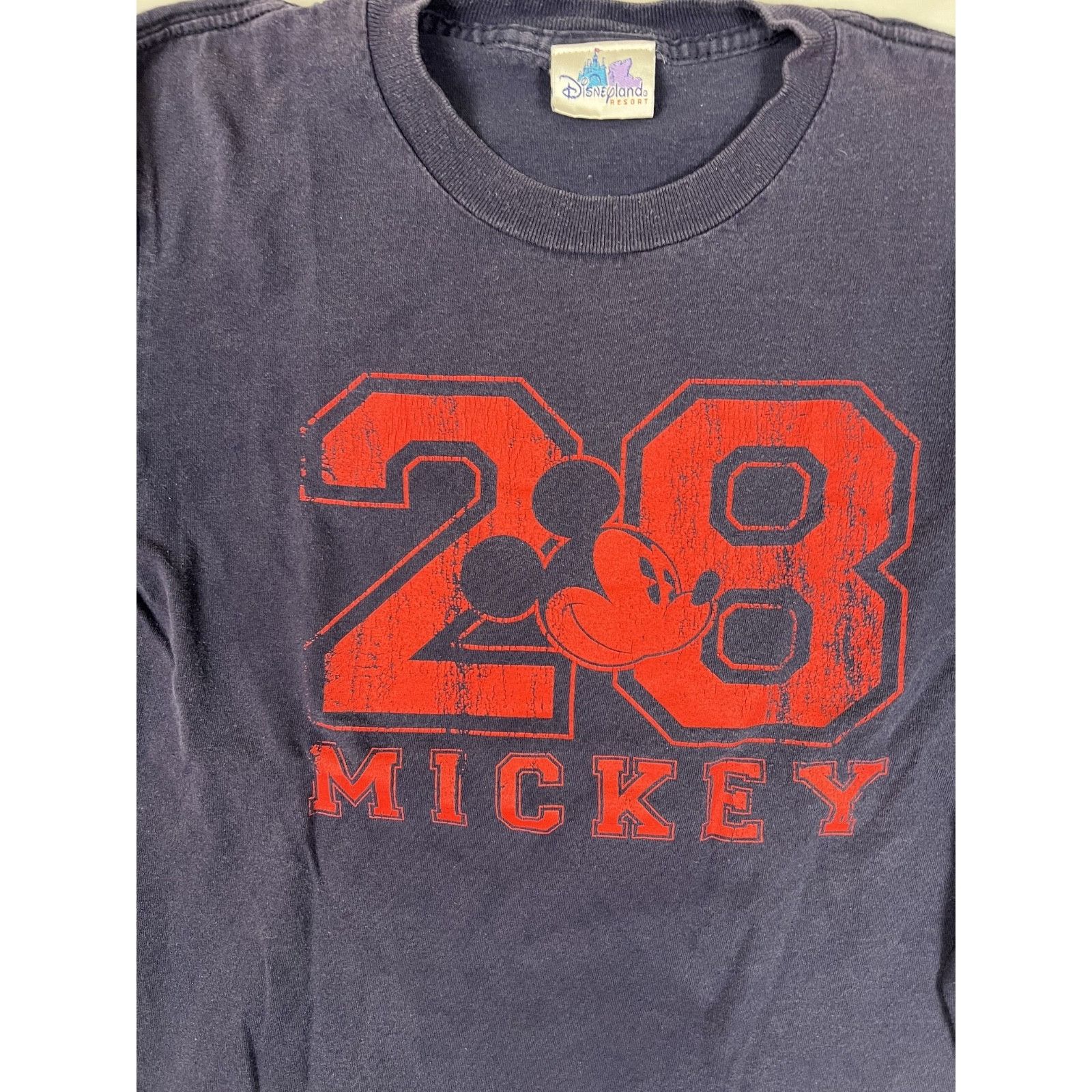 Disney Disneyland Mickey Mouse T-Shirt Size Small Spell Out Retro V Size US S / EU 44-46 / 1 - 2 Thumbnail