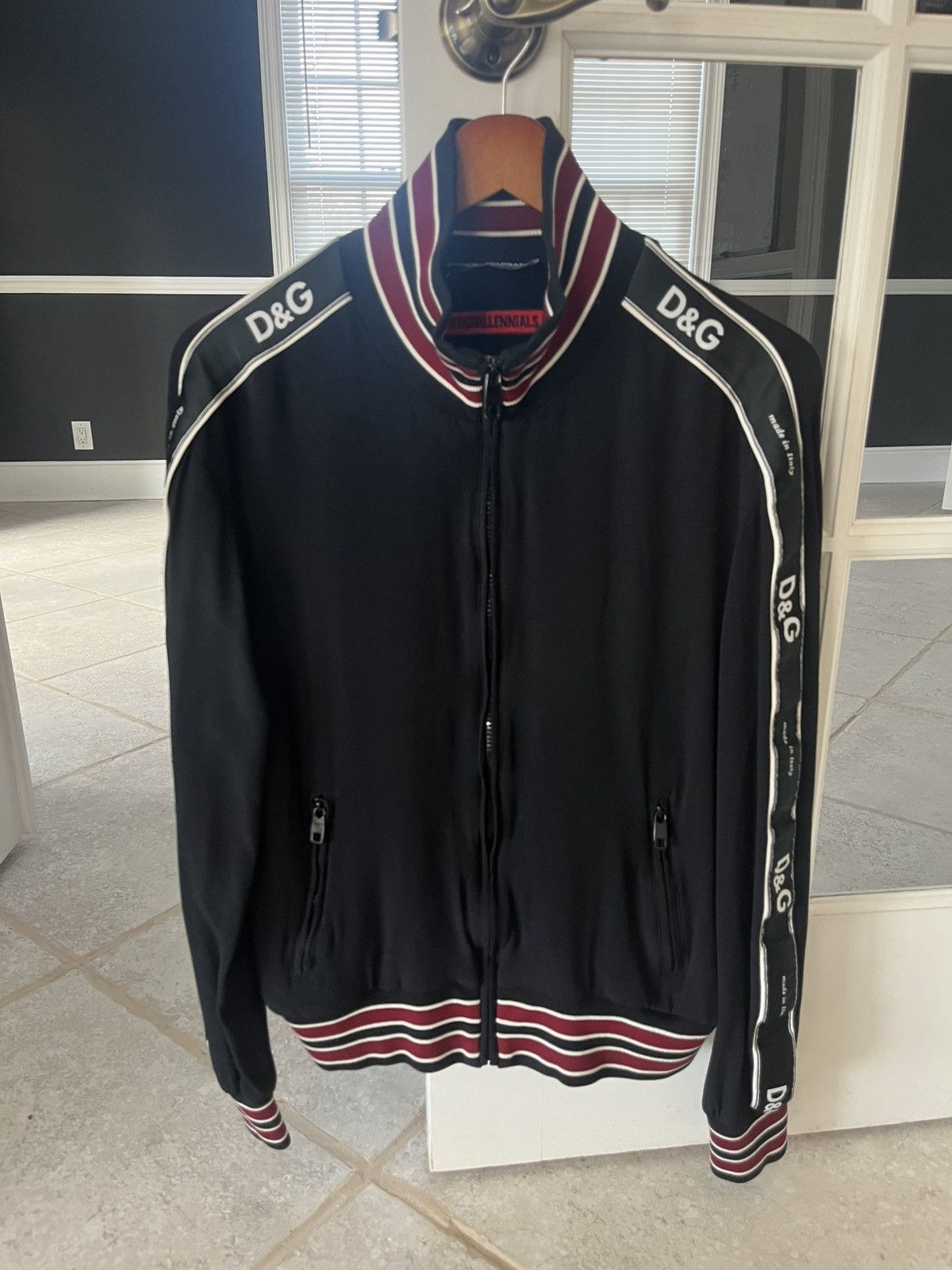 Dolce & Gabbana Dolce & Gabbana zip-up Varsity Jacket | Grailed
