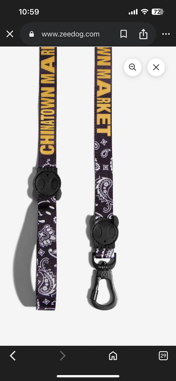 Market NEW Chinatown Market Dog Leash Size ONE SIZE - 1 Thumbnail
