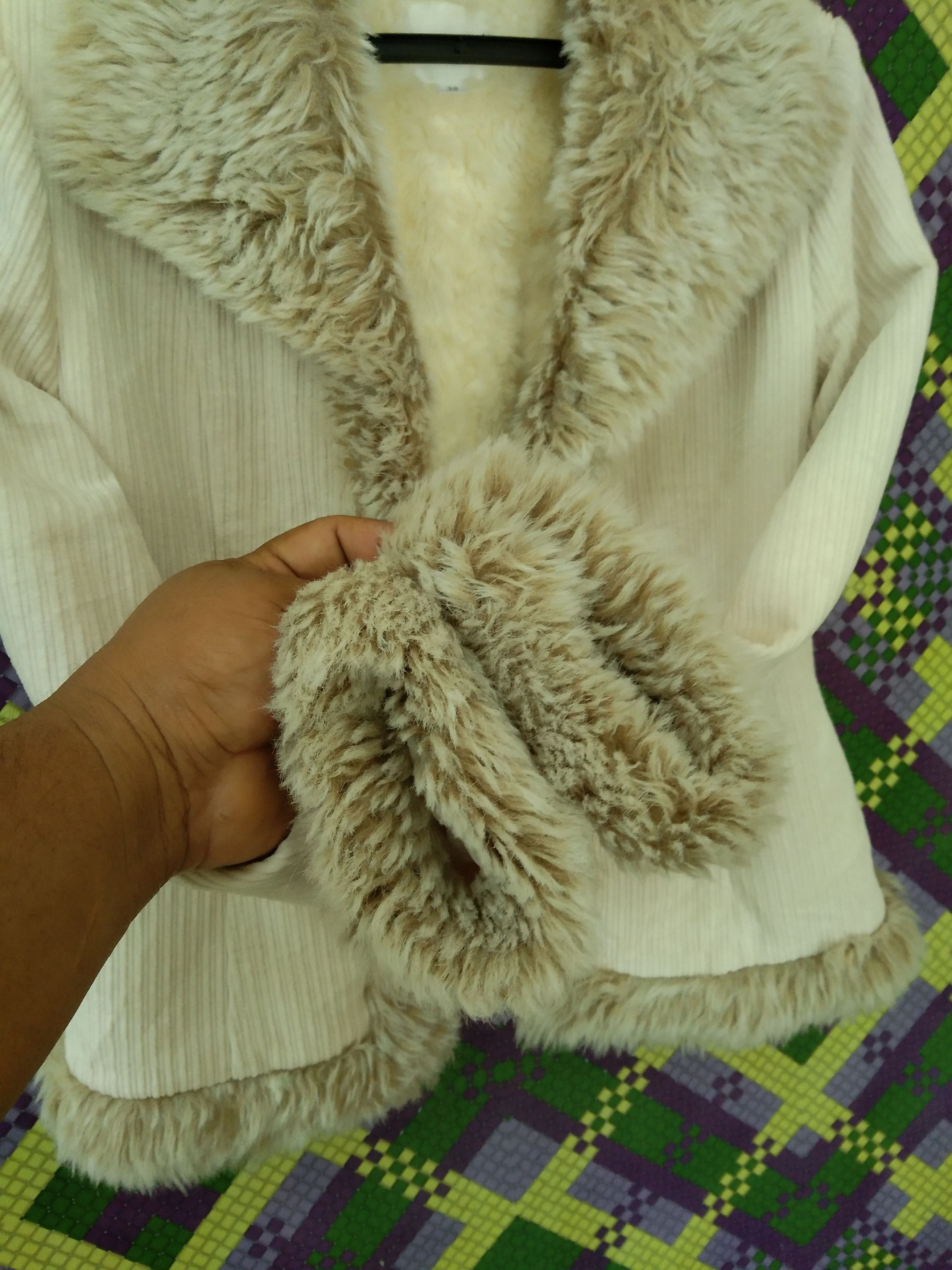 Designer × Michel Klein MK KLIEN MOHAIR BUTTON LESS JACKET Size S / US 4 / IT 40 - 6 Thumbnail